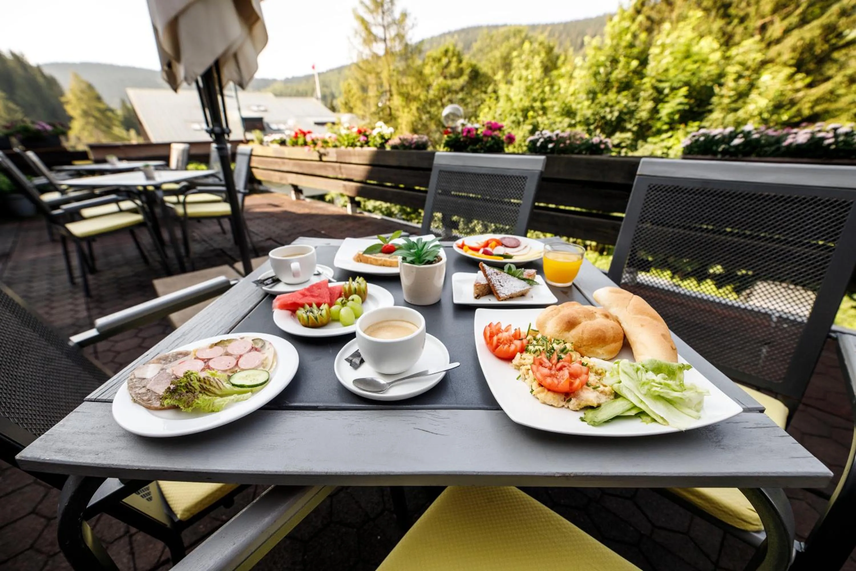 Balcony/Terrace in Parkhotel Harrachov