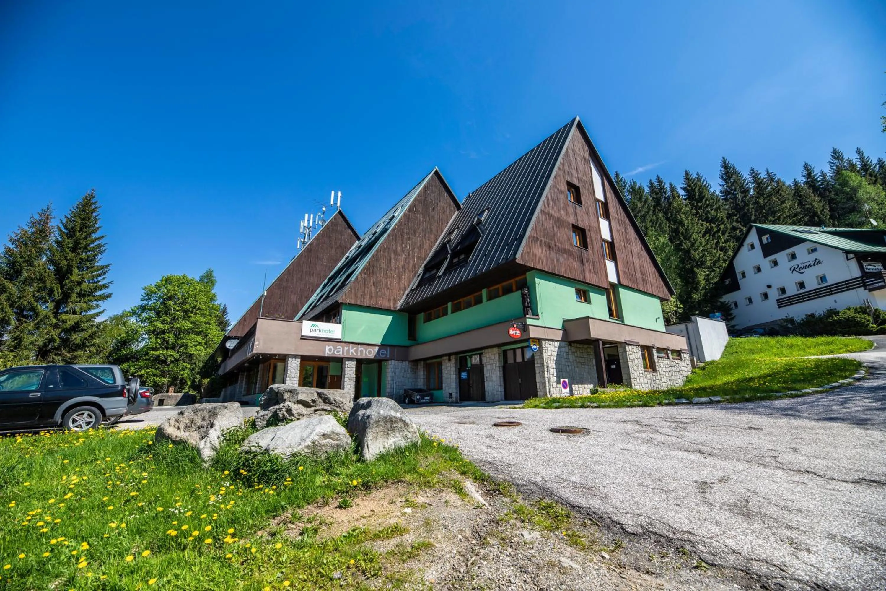 Property building in Parkhotel Harrachov