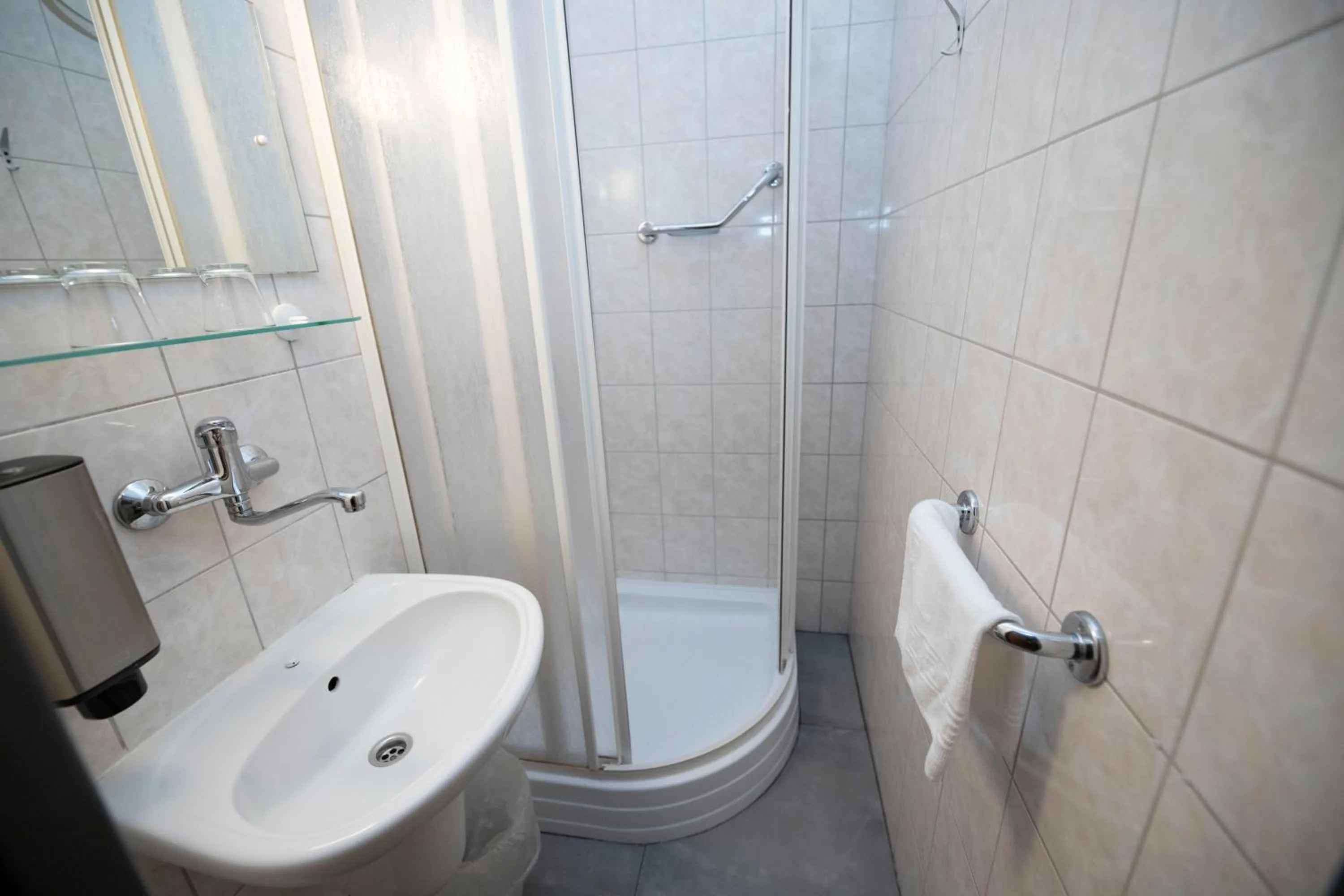 Shower in Parkhotel Harrachov