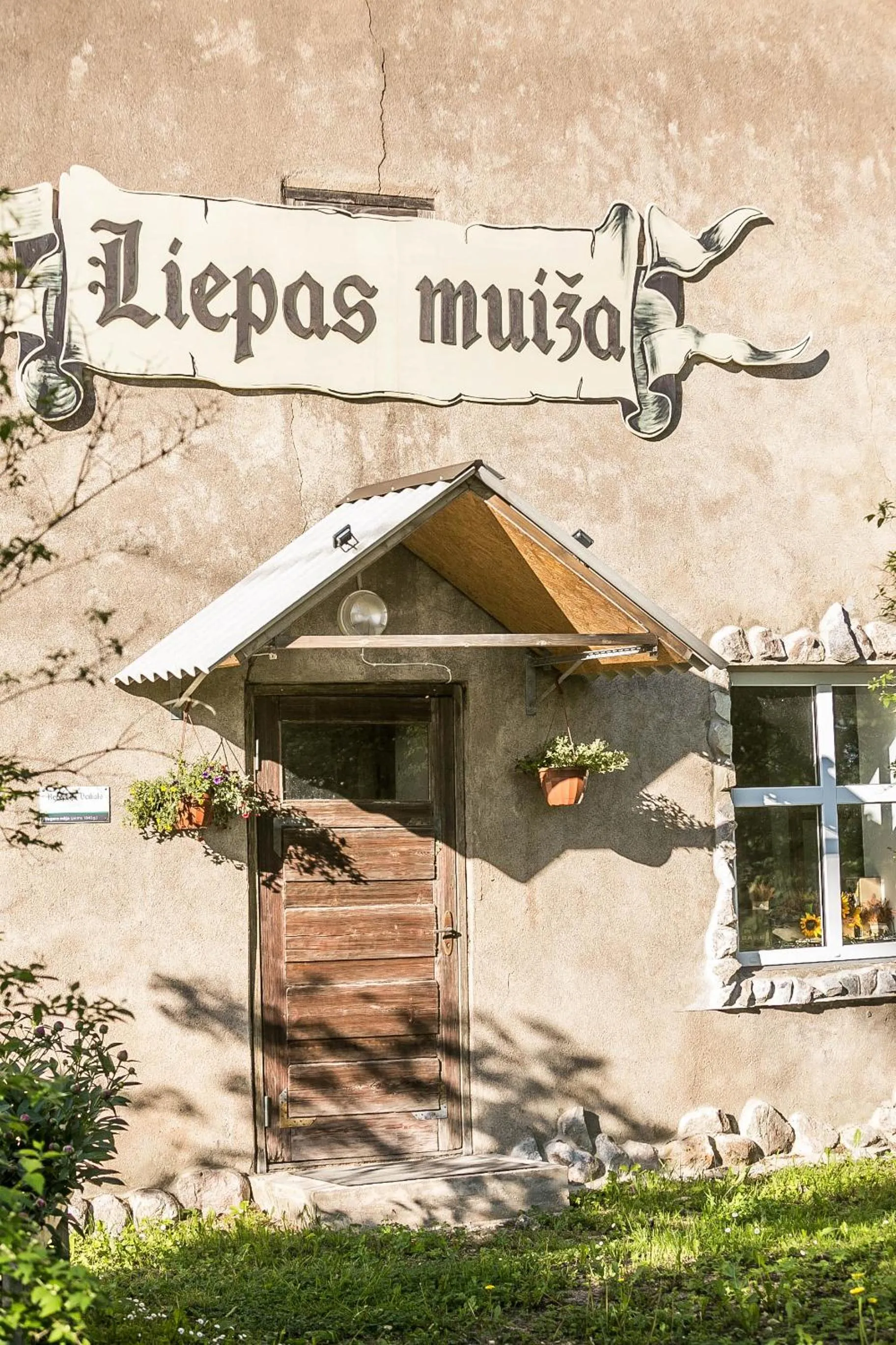 Facade/entrance in Lindenhoff