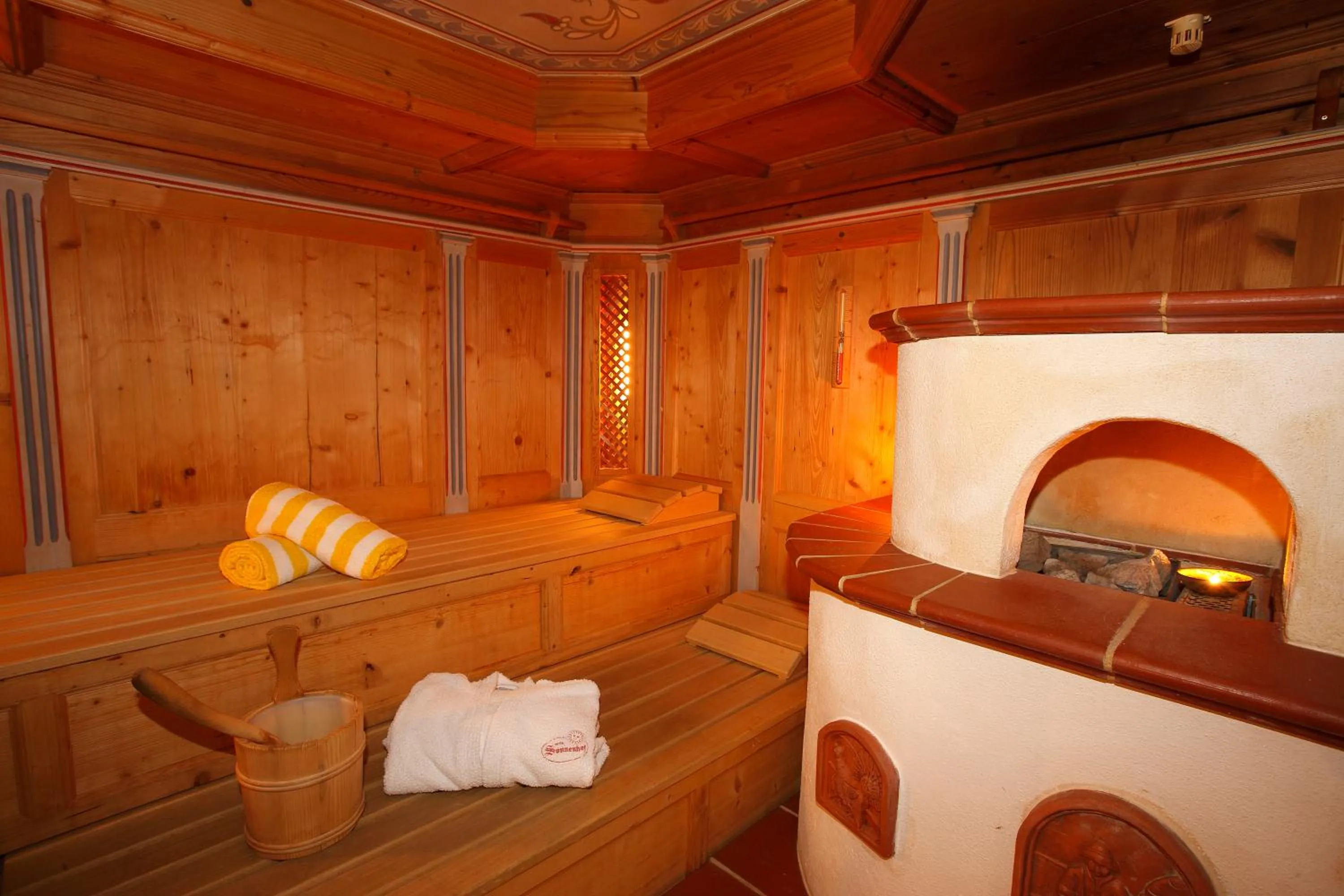 Sauna in Hotel Al Sonnenhof