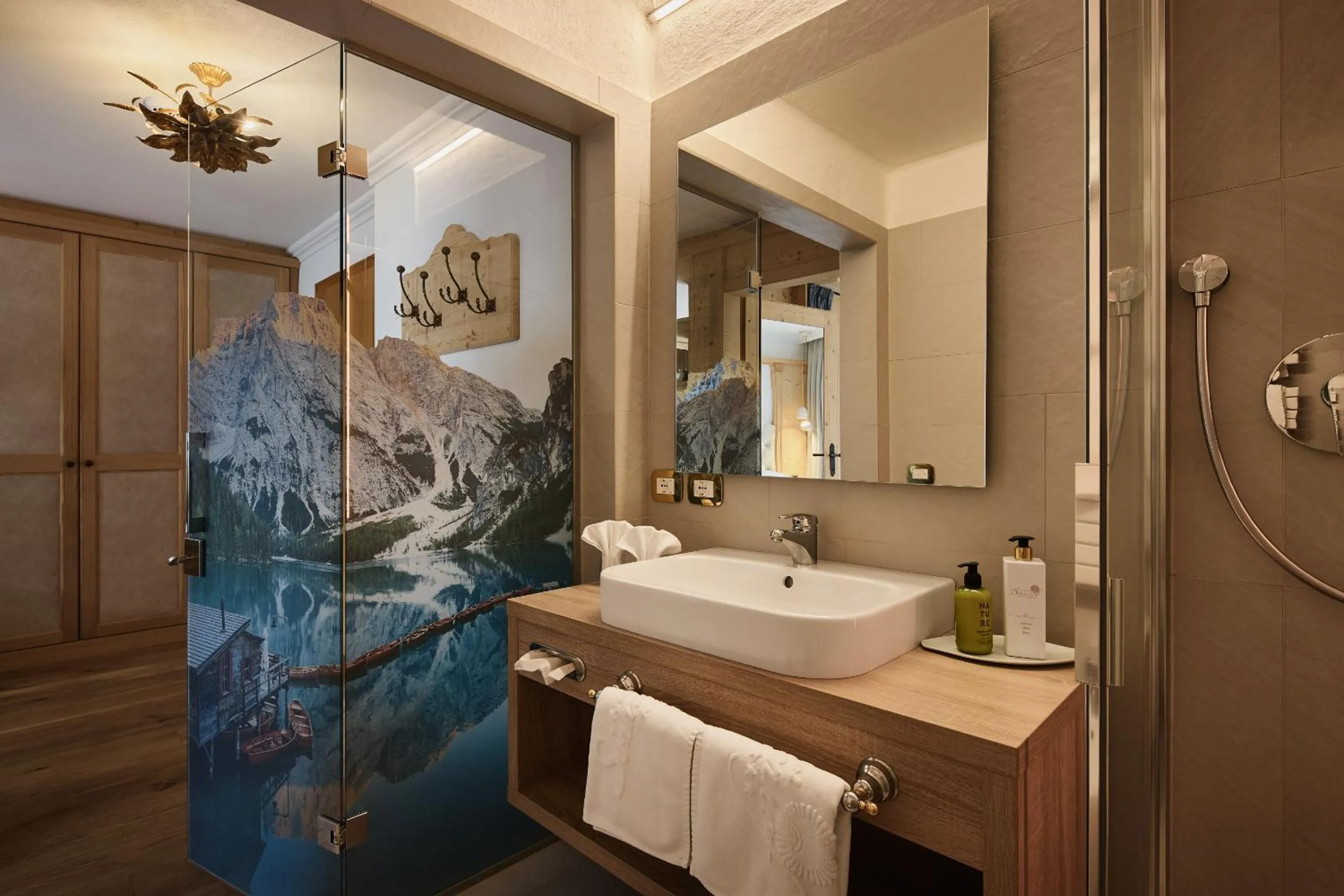 Bathroom in Hotel Al Sonnenhof