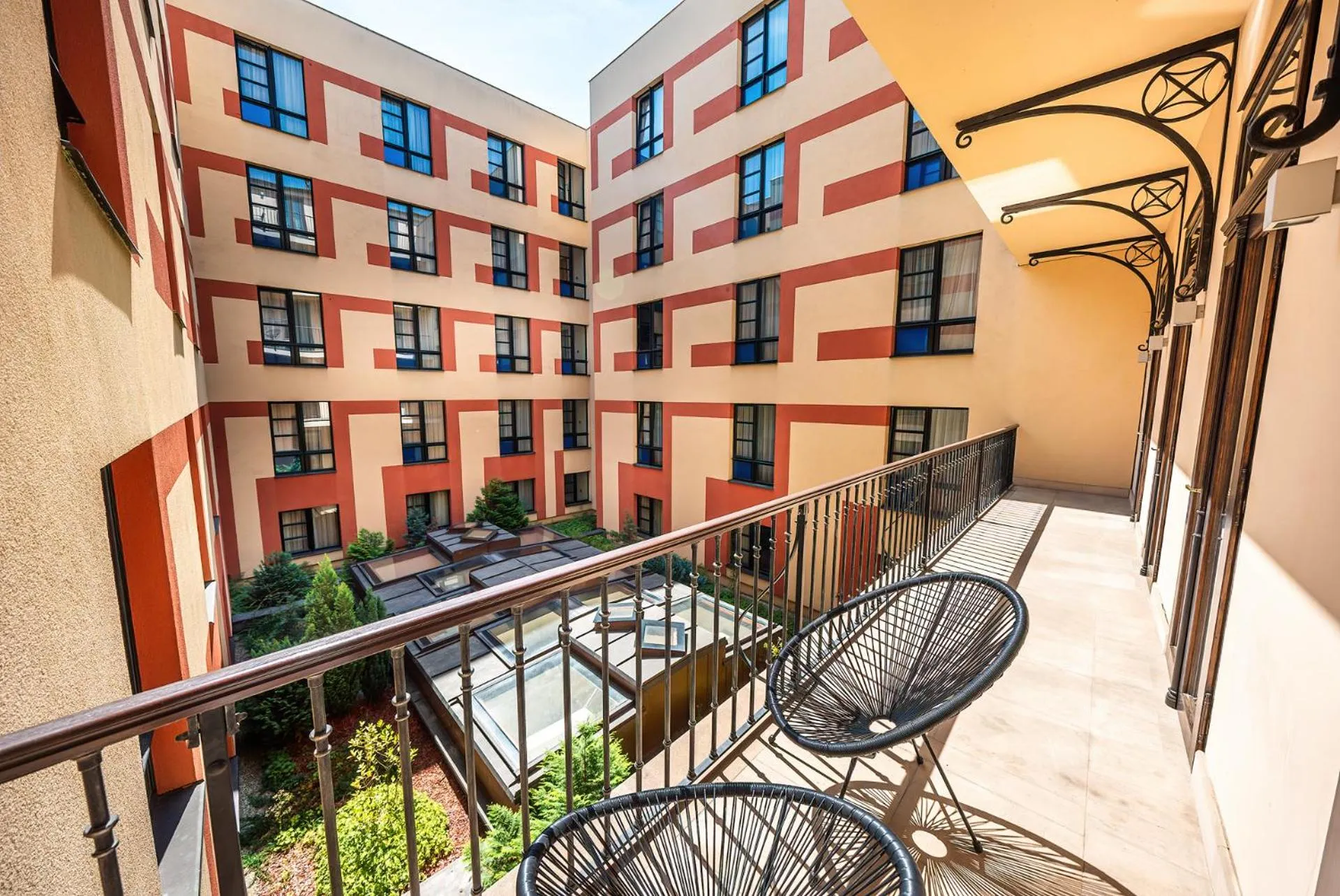 View (from property/room) in Grand Majestic Hotel Prague