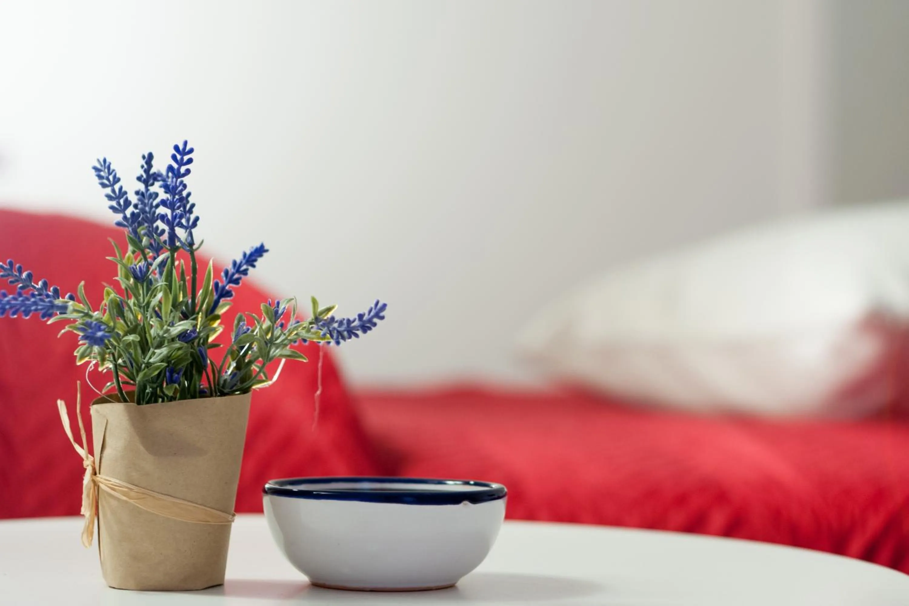 Decorative detail, Bed in B&B Ponticello