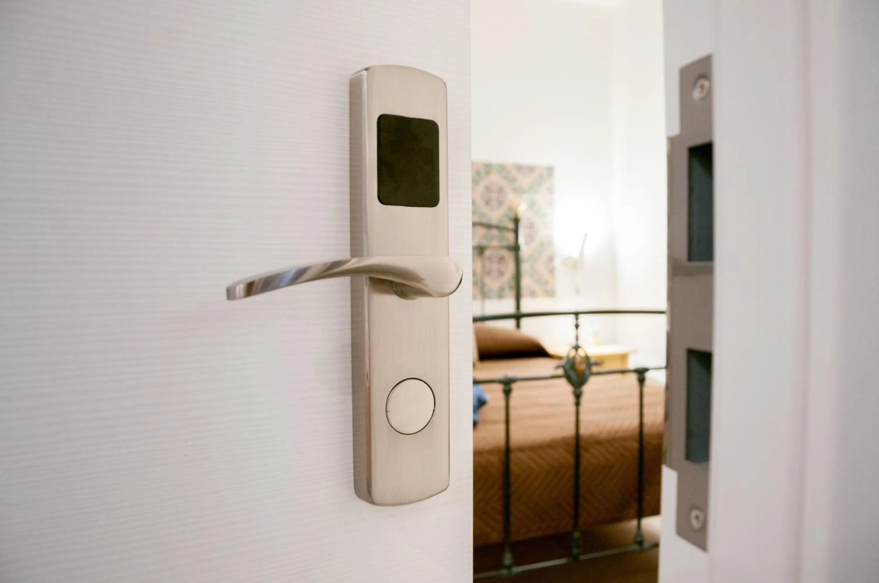 Decorative detail, Bed in B&B Ponticello