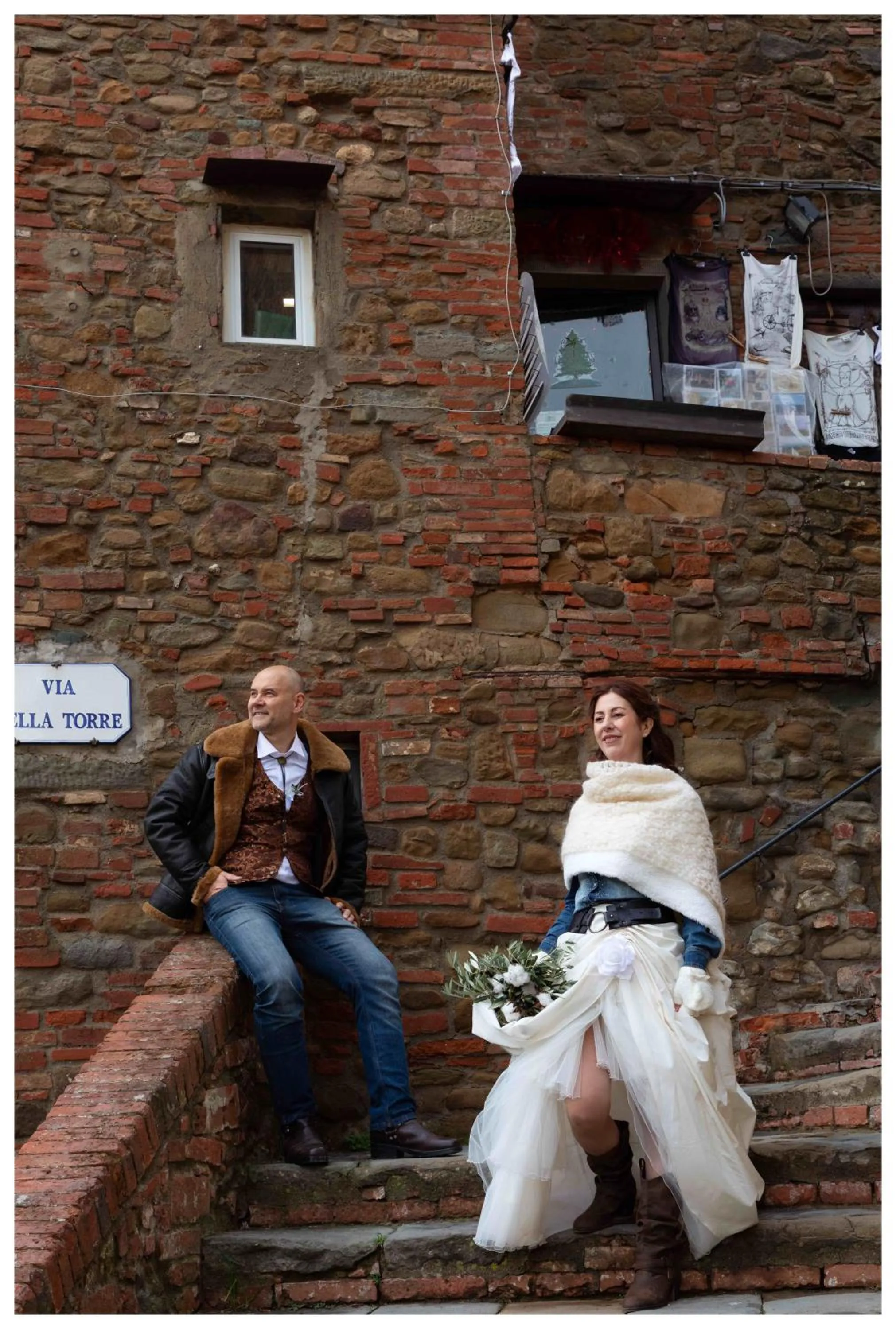 Family in Antica Bottega di Vinci