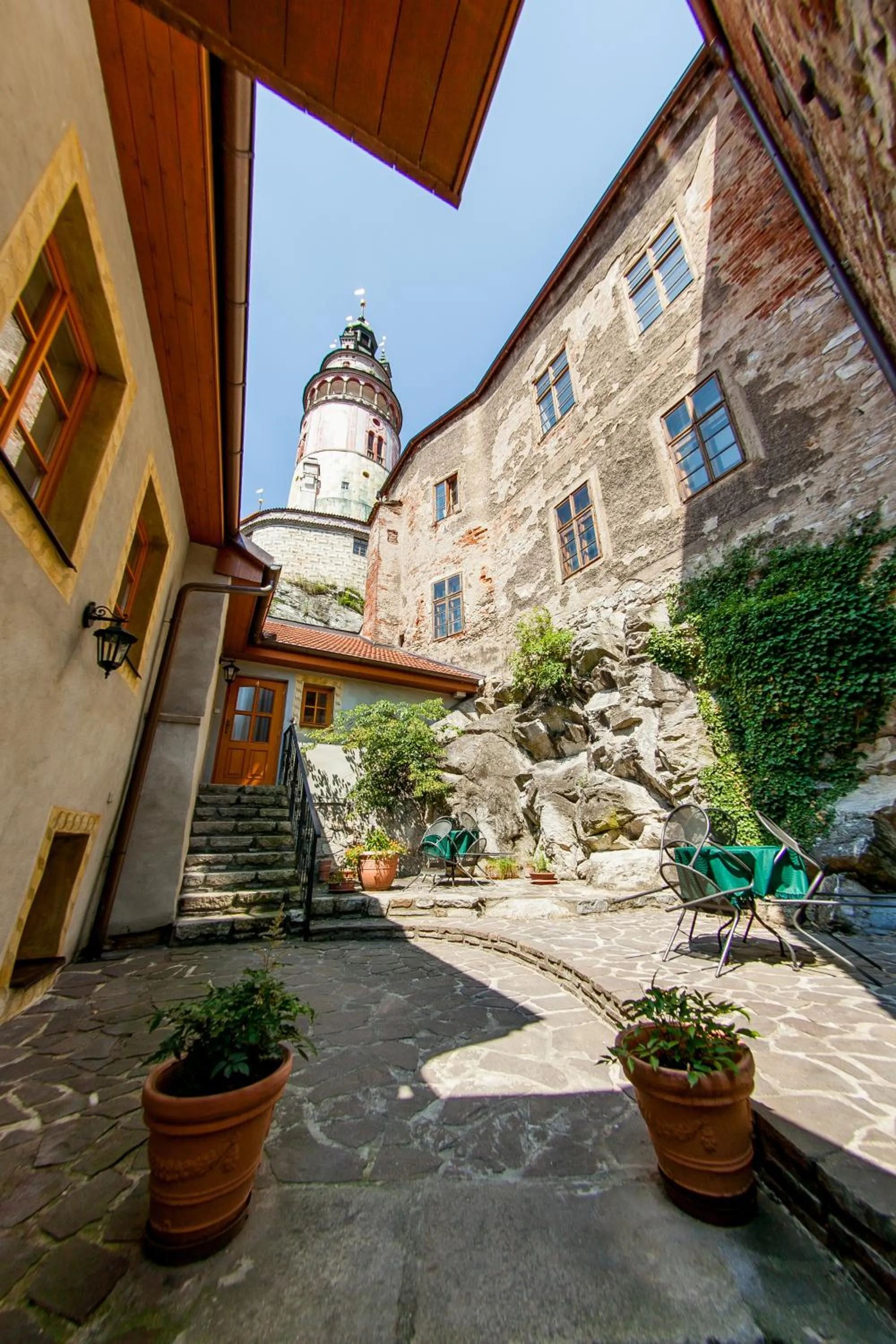 Area and facilities in Pension U Zámku