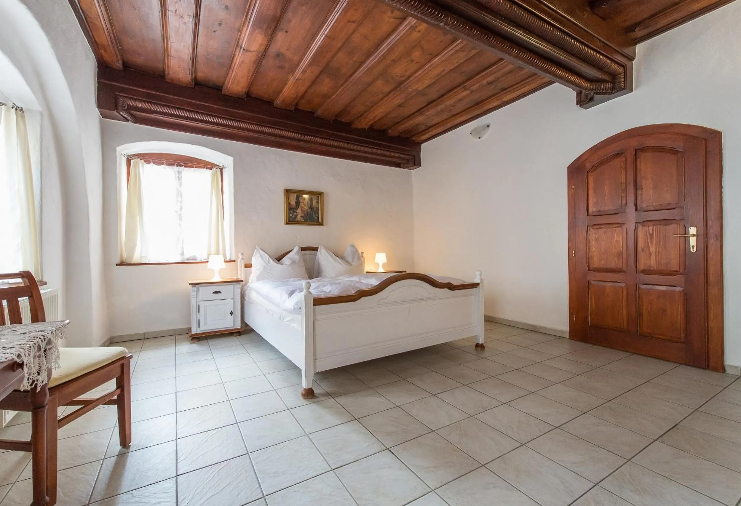 Bed in Pension U Zámku