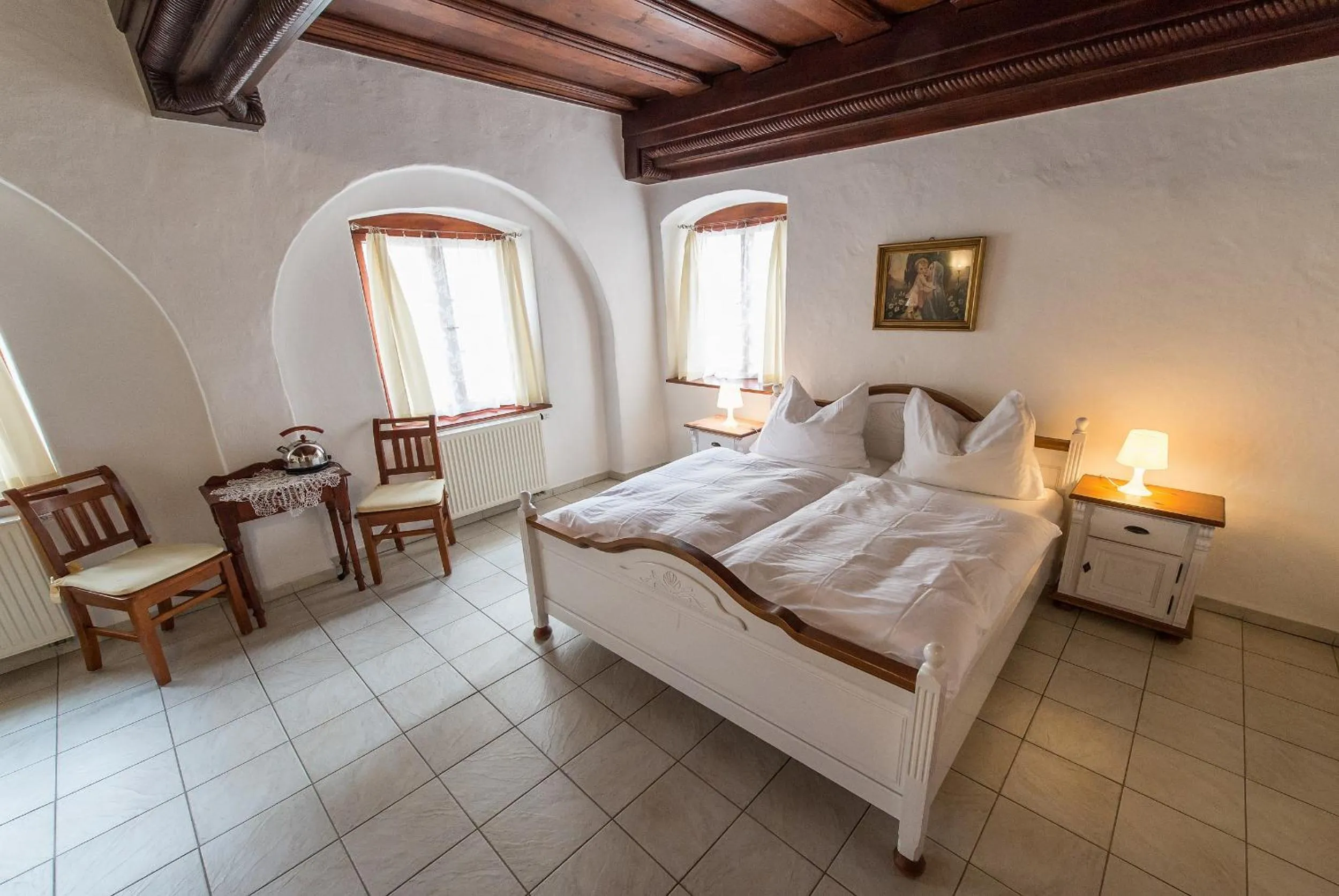 Bed in Pension U Zámku