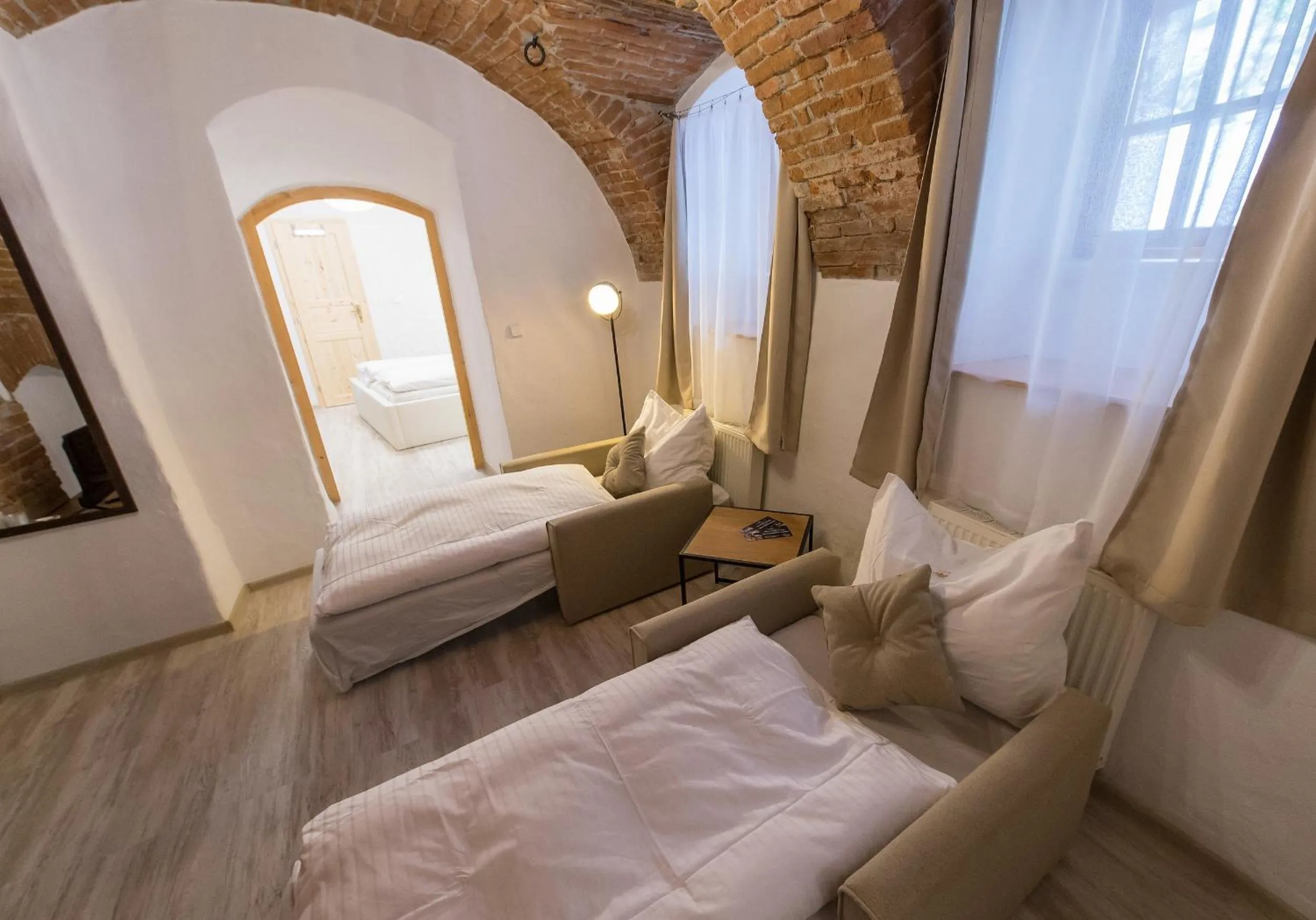 Bed in Pension U Zámku