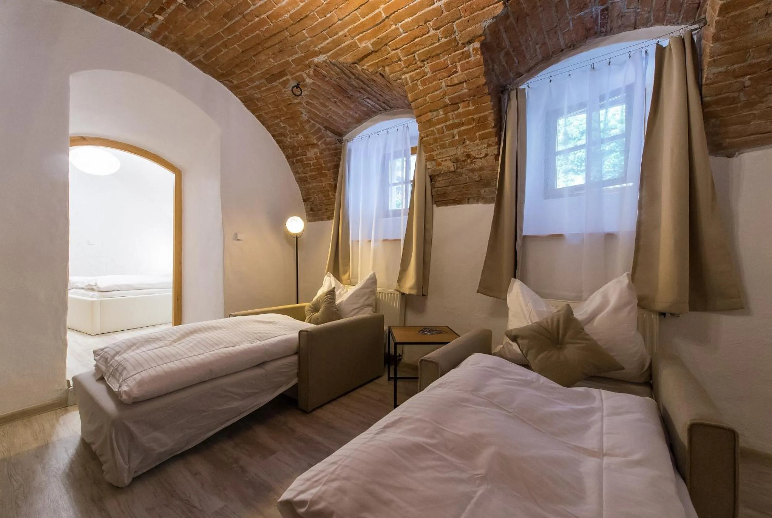 Bed in Pension U Zámku