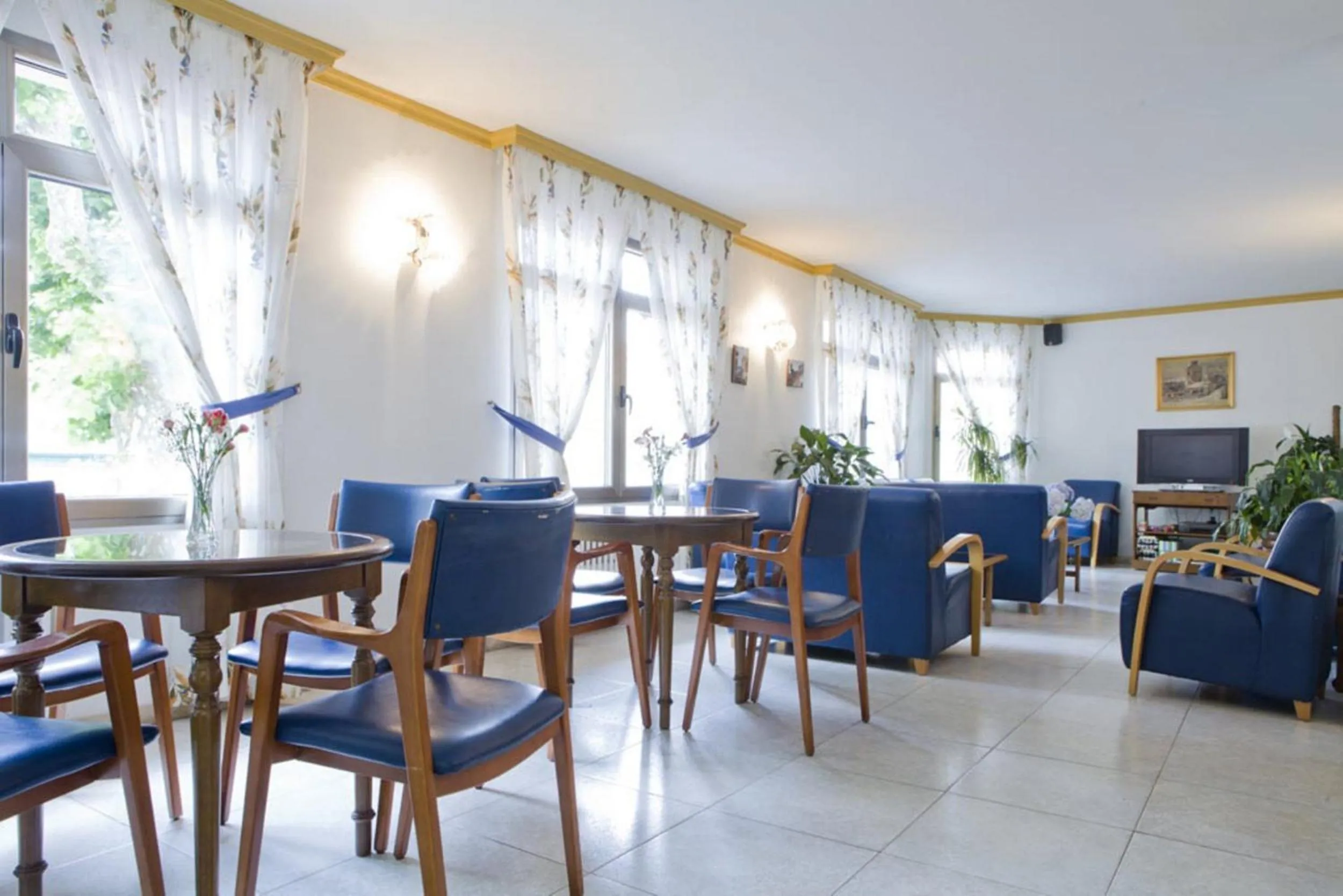 Communal lounge/ TV room in Hotel La Noyesa *** Superior