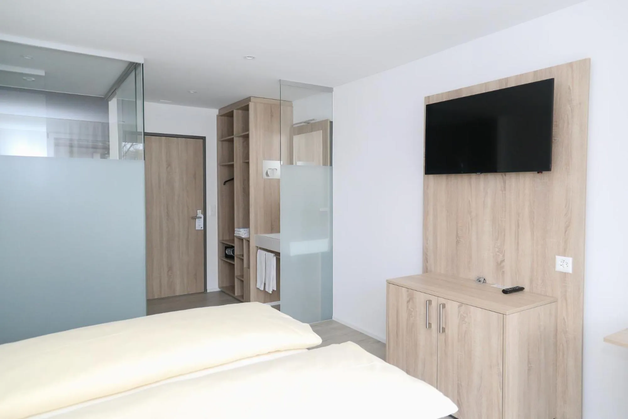 Bed in Hotel Traube Garni