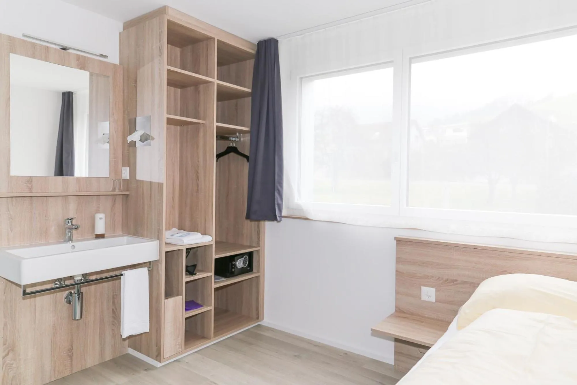 Bed in Hotel Traube Garni