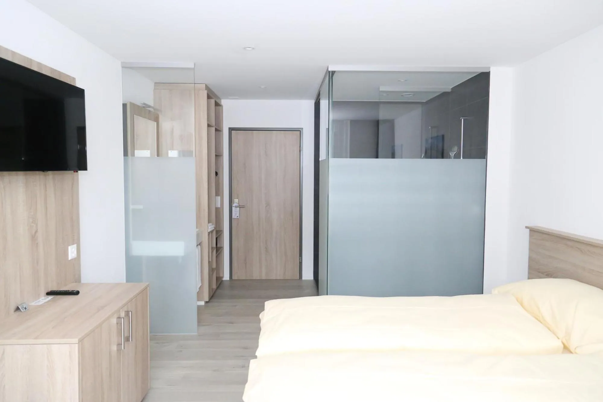 Bed in Hotel Traube Garni