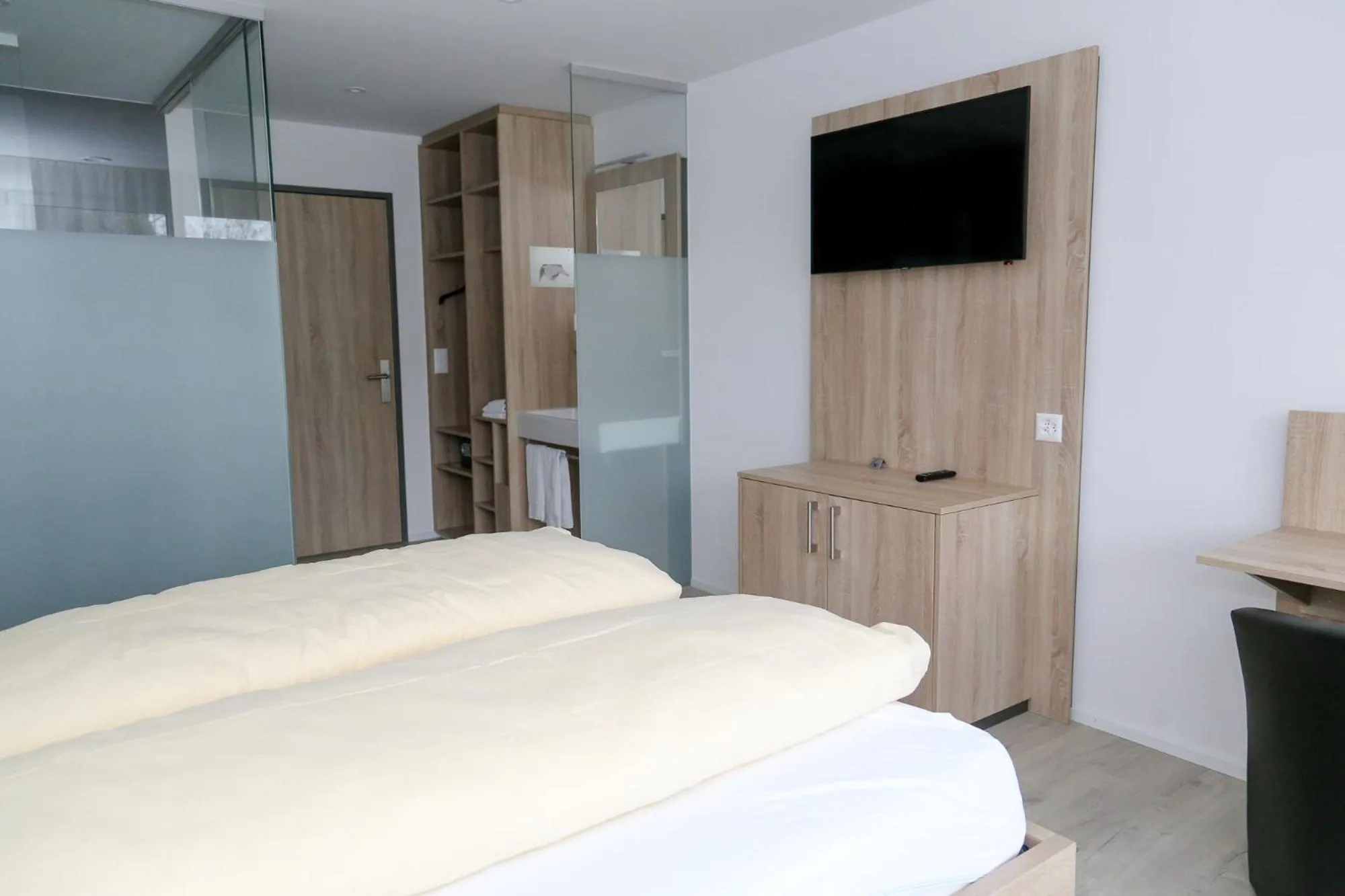 Bed in Hotel Traube Garni