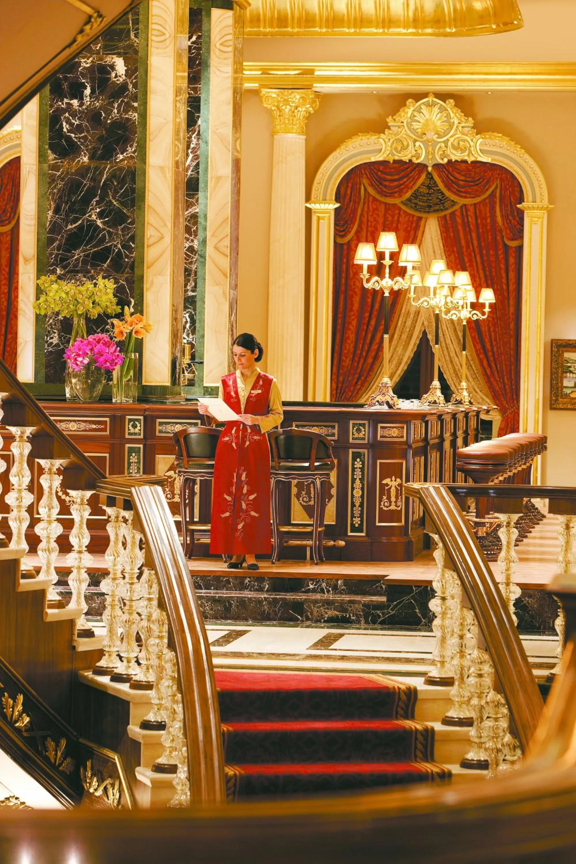 Lobby or reception in Titanic Mardan Palace
