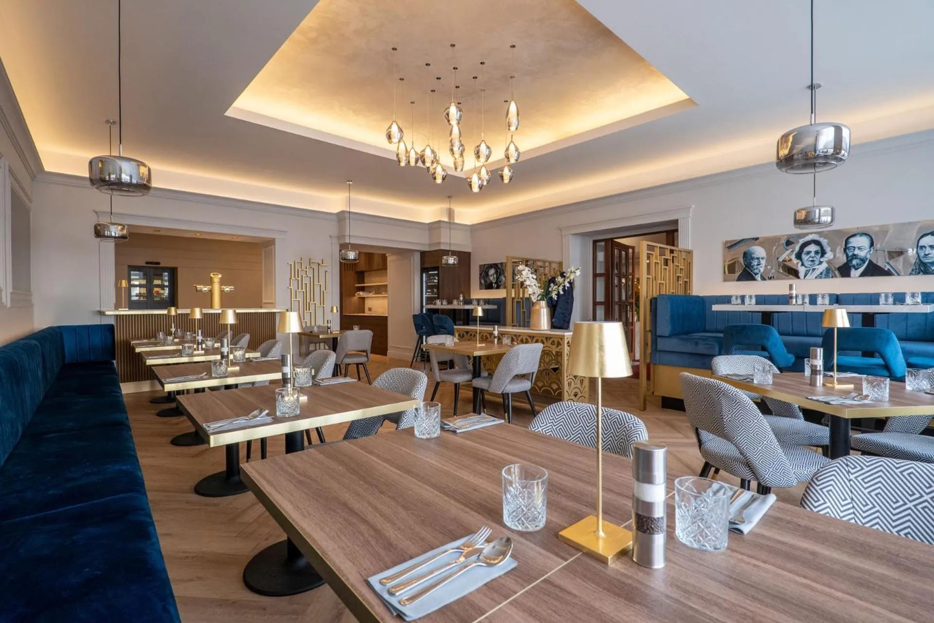 Restaurant/places to eat in Hotel Zlatá Hvězda