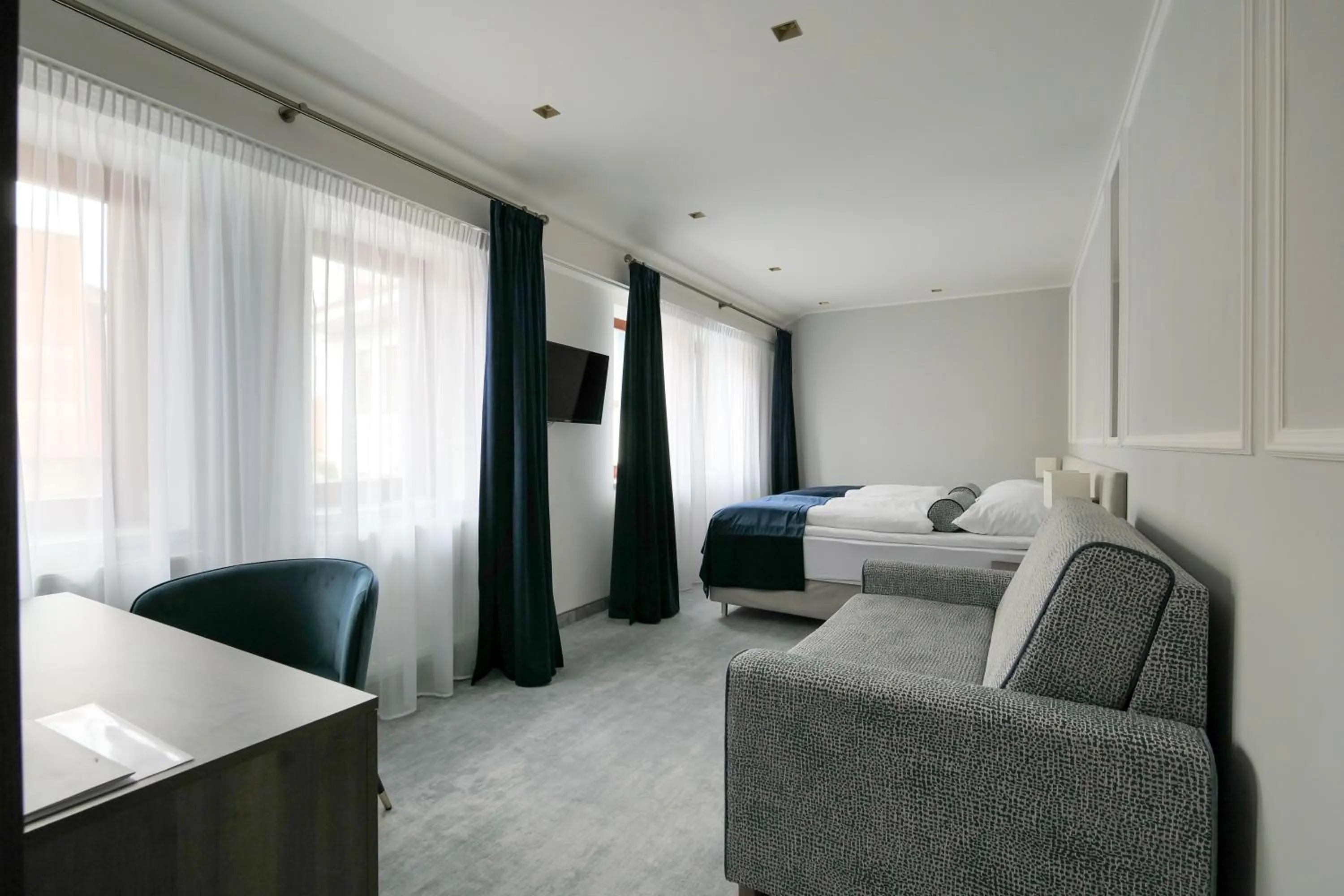 Bed in Hotel Zlatá Hvězda