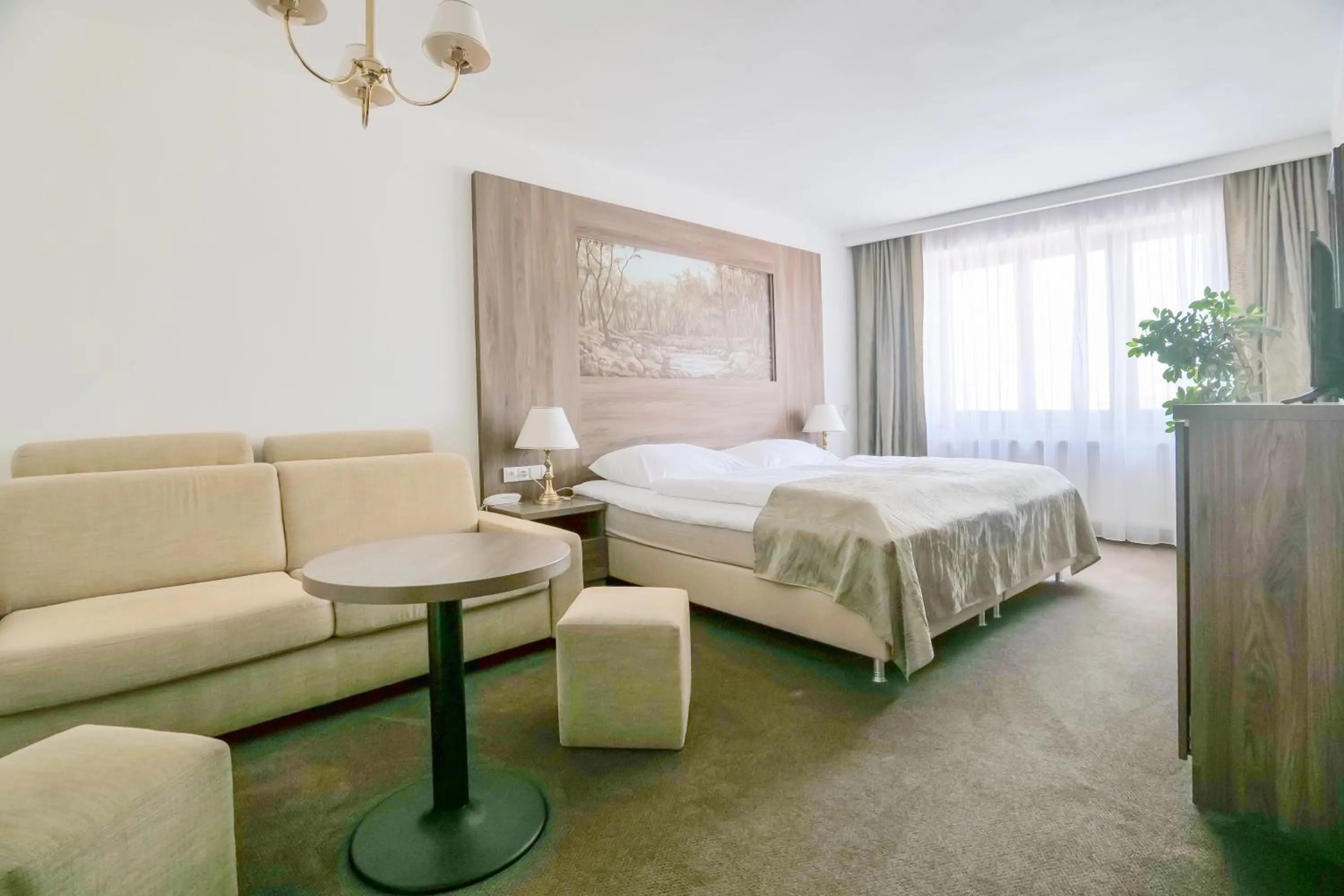 Bed in Hotel Zlatá Hvězda