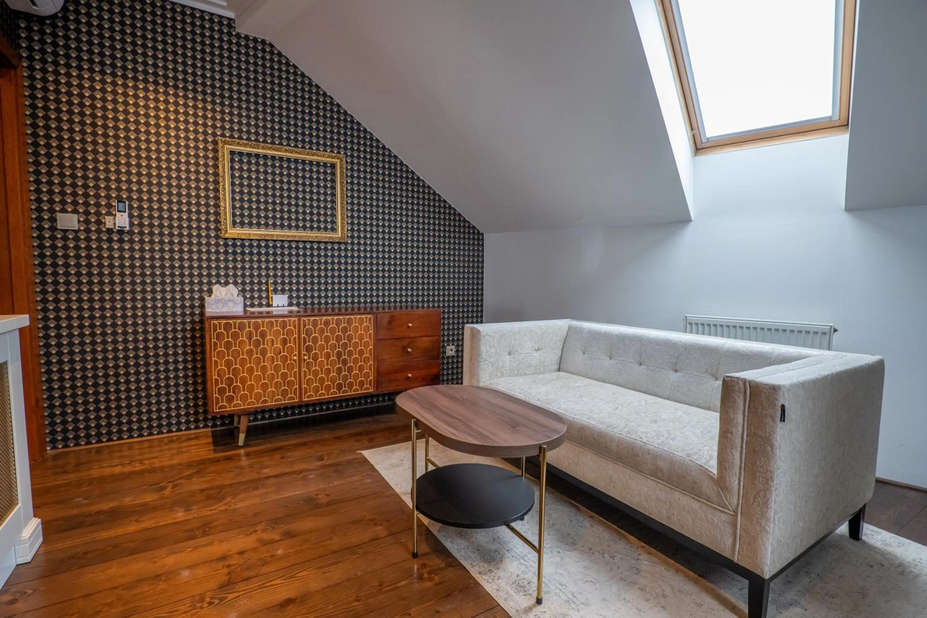 Seating area in Hotel Zlatá Hvězda