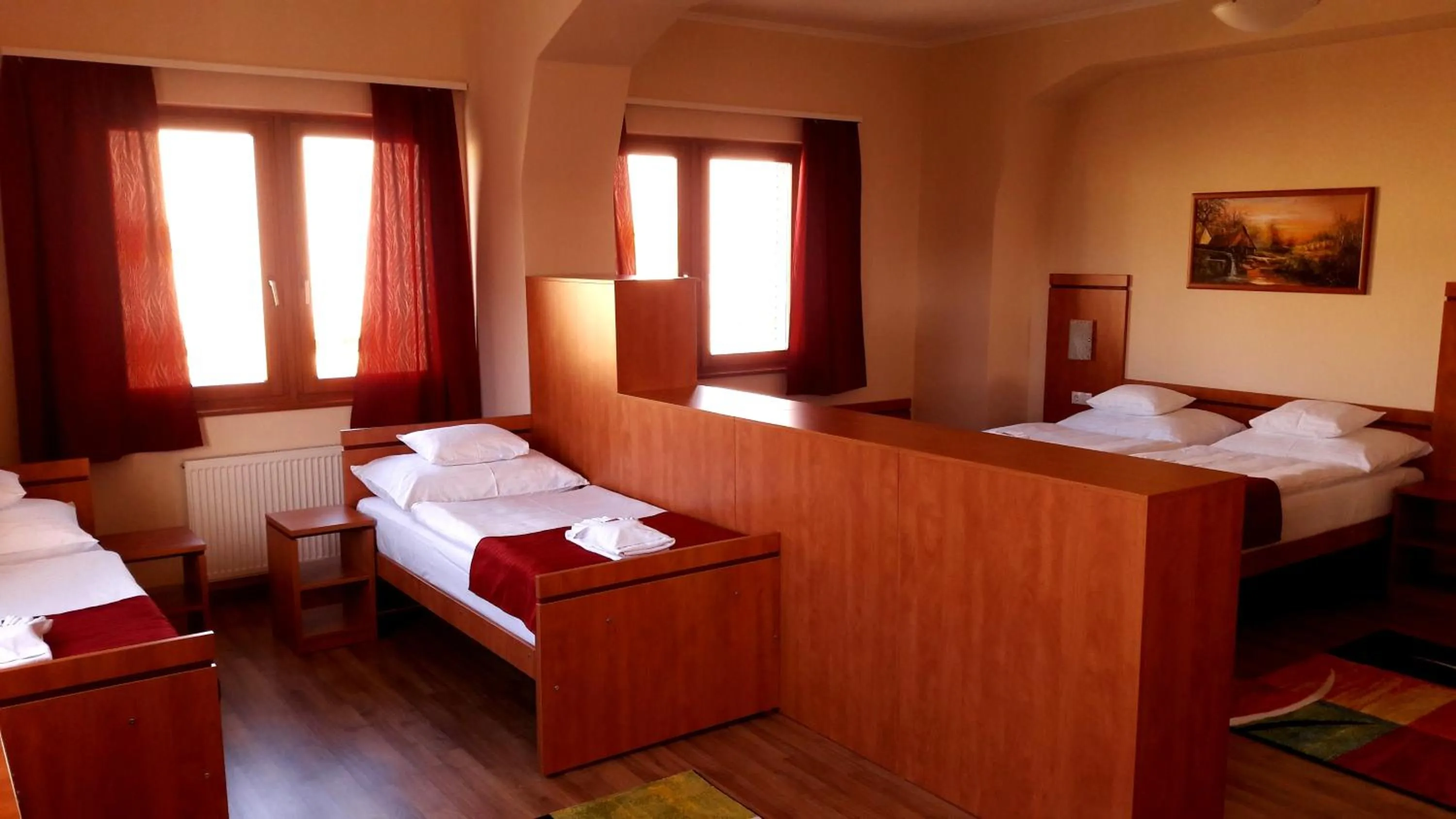 Bed in Diana Club Hotel