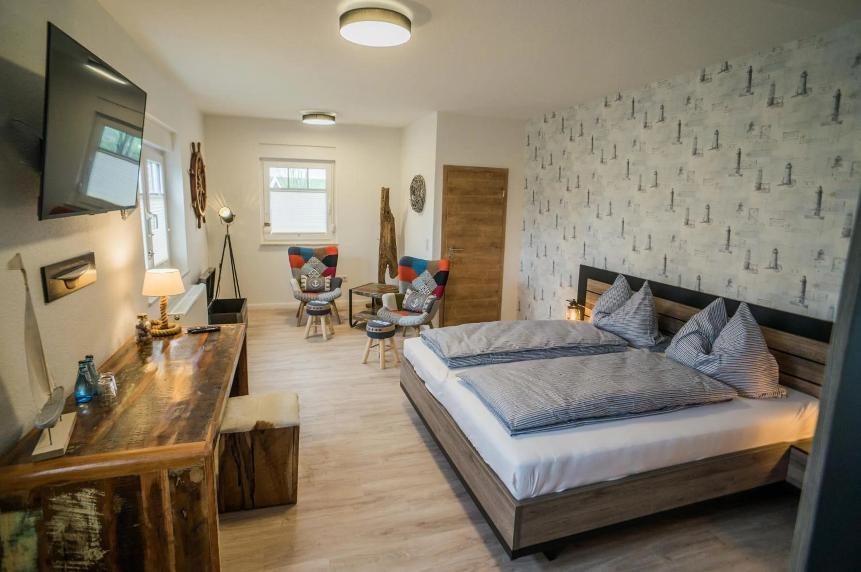 Photo of the whole room, Bed in Hotel HaWattn