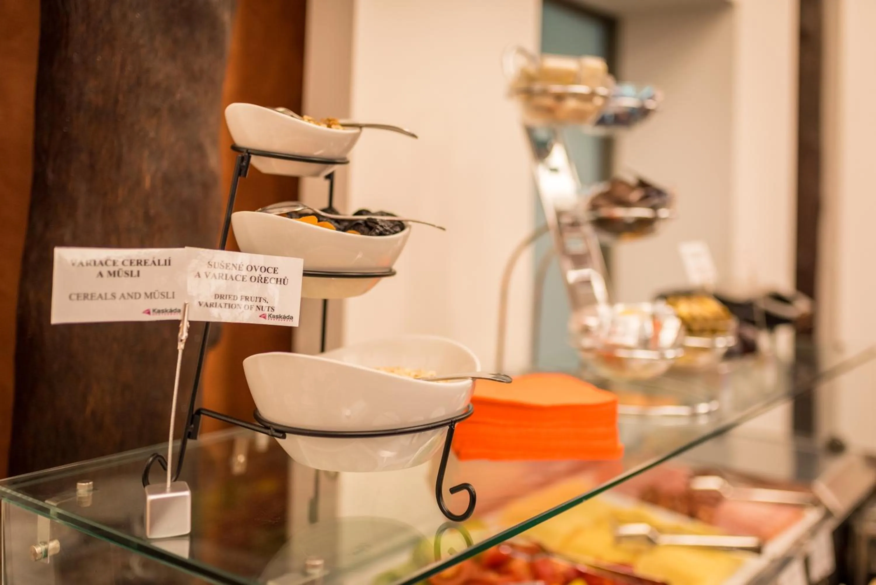 Food and drinks in Hotel Kaskáda