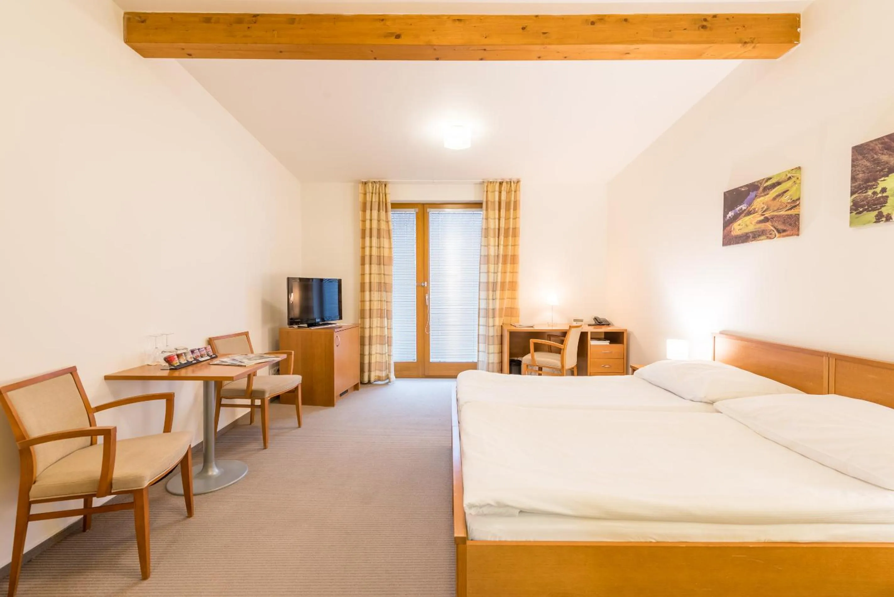 Bed in Hotel Kaskáda