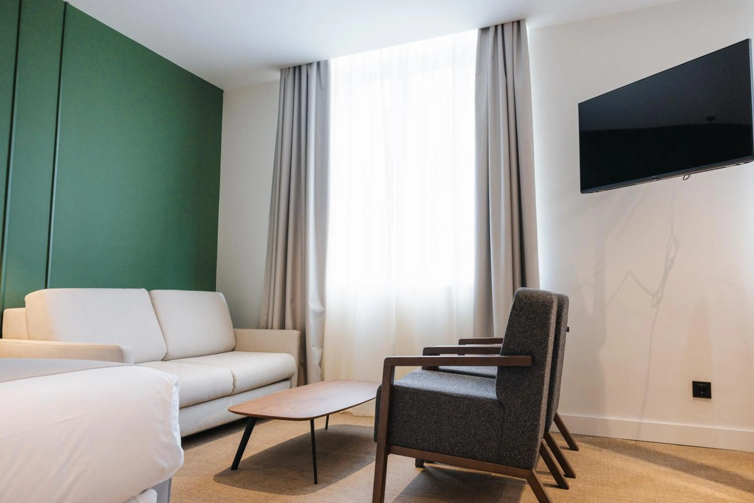 Living room in Mondragon Hotela