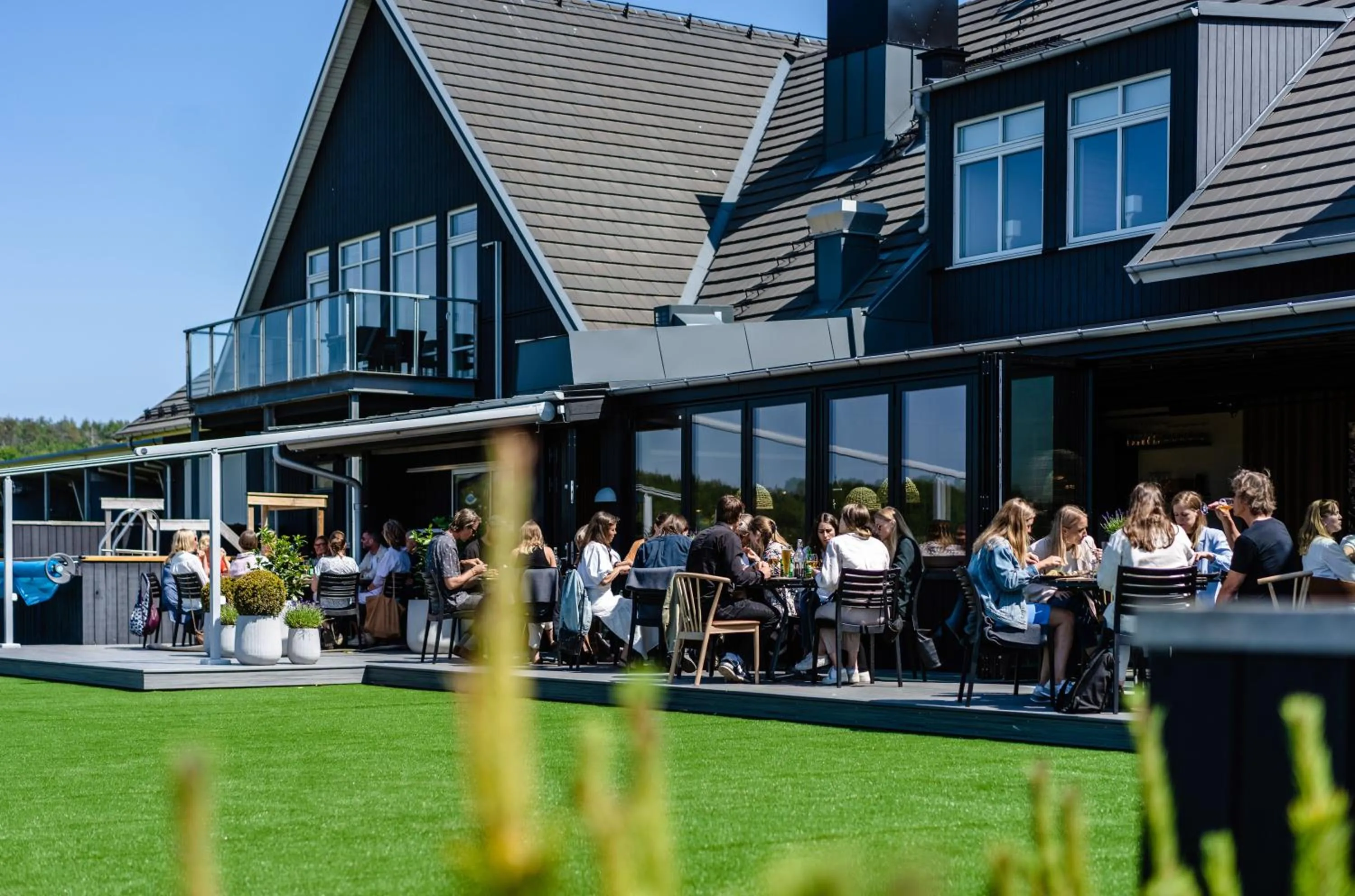 Restaurant/places to eat in Halmstad Golfarena Hotell & Lägenheter