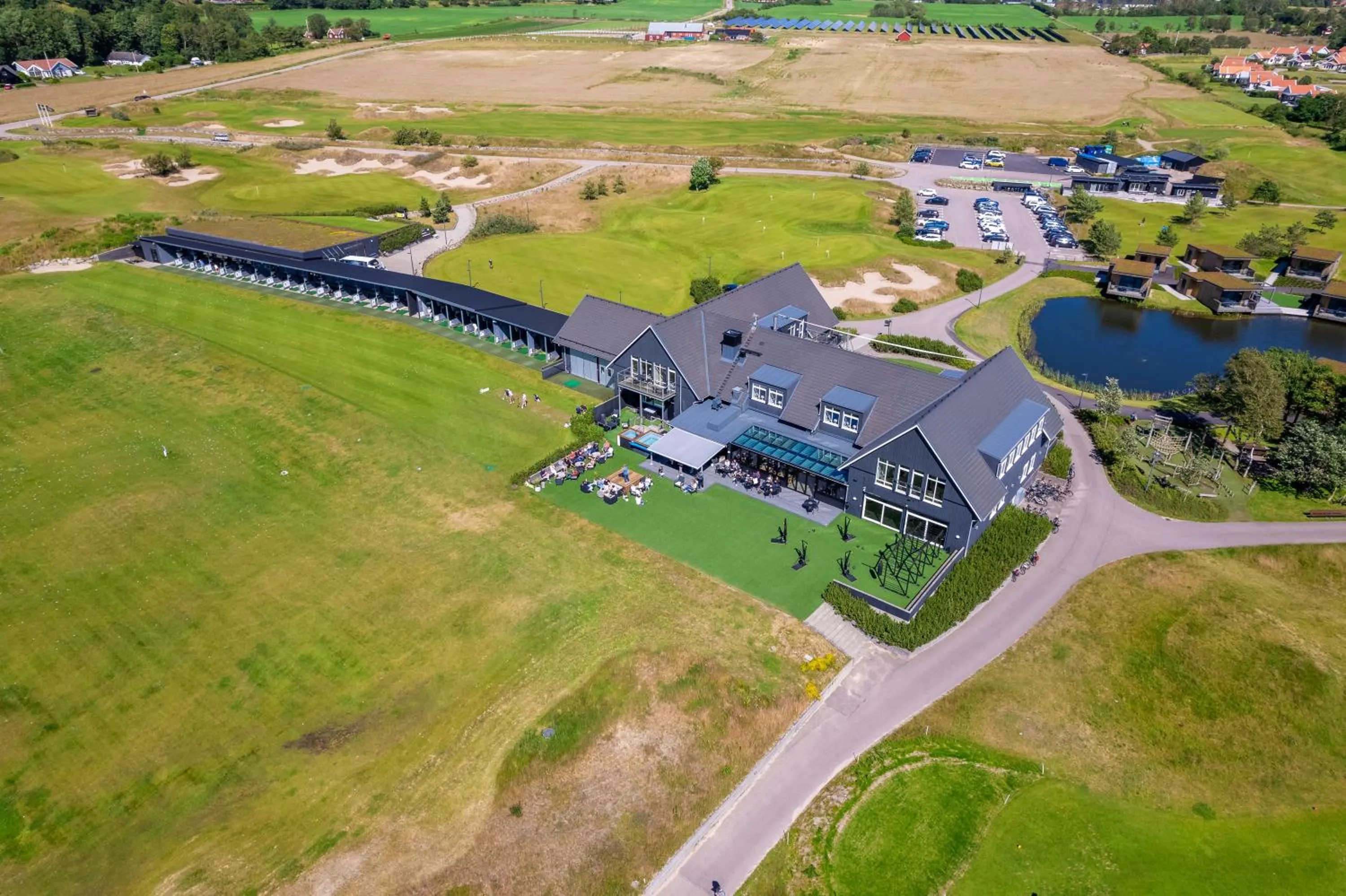 Property building in Halmstad Golfarena Hotell & Lägenheter