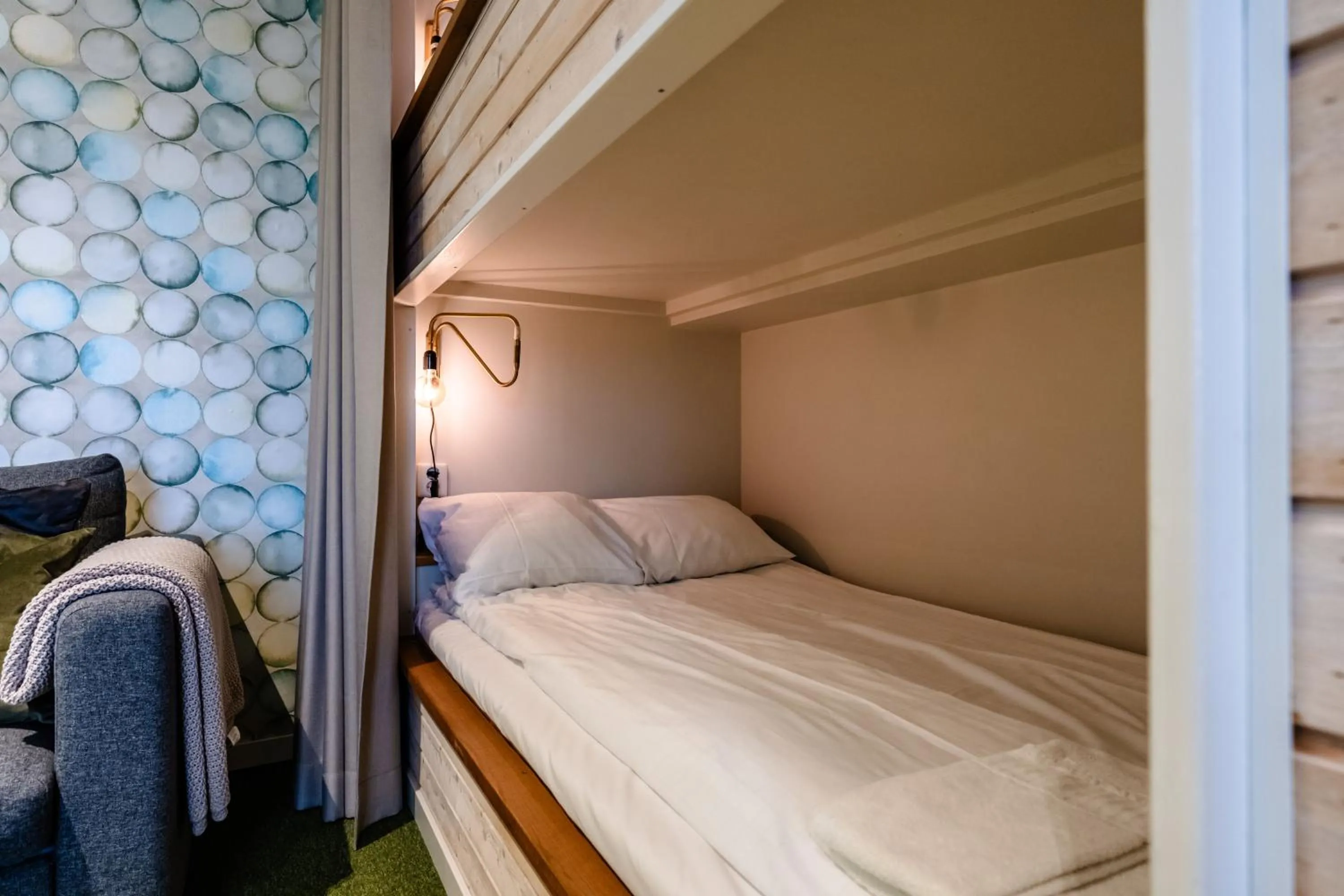 Bedroom, Bed in Halmstad Golfarena Hotell & Lägenheter