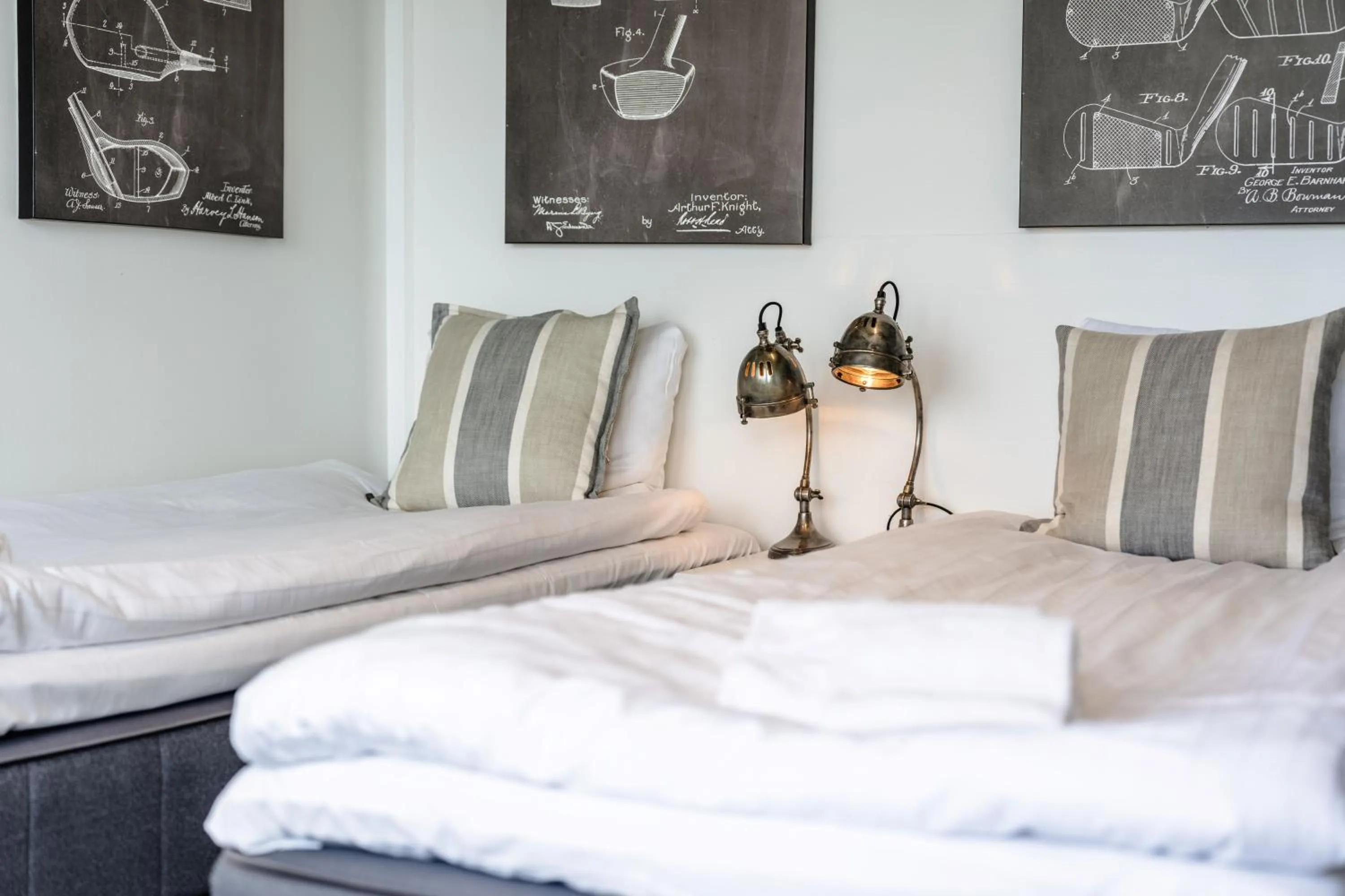 Bed in Halmstad Golfarena Hotell & Lägenheter