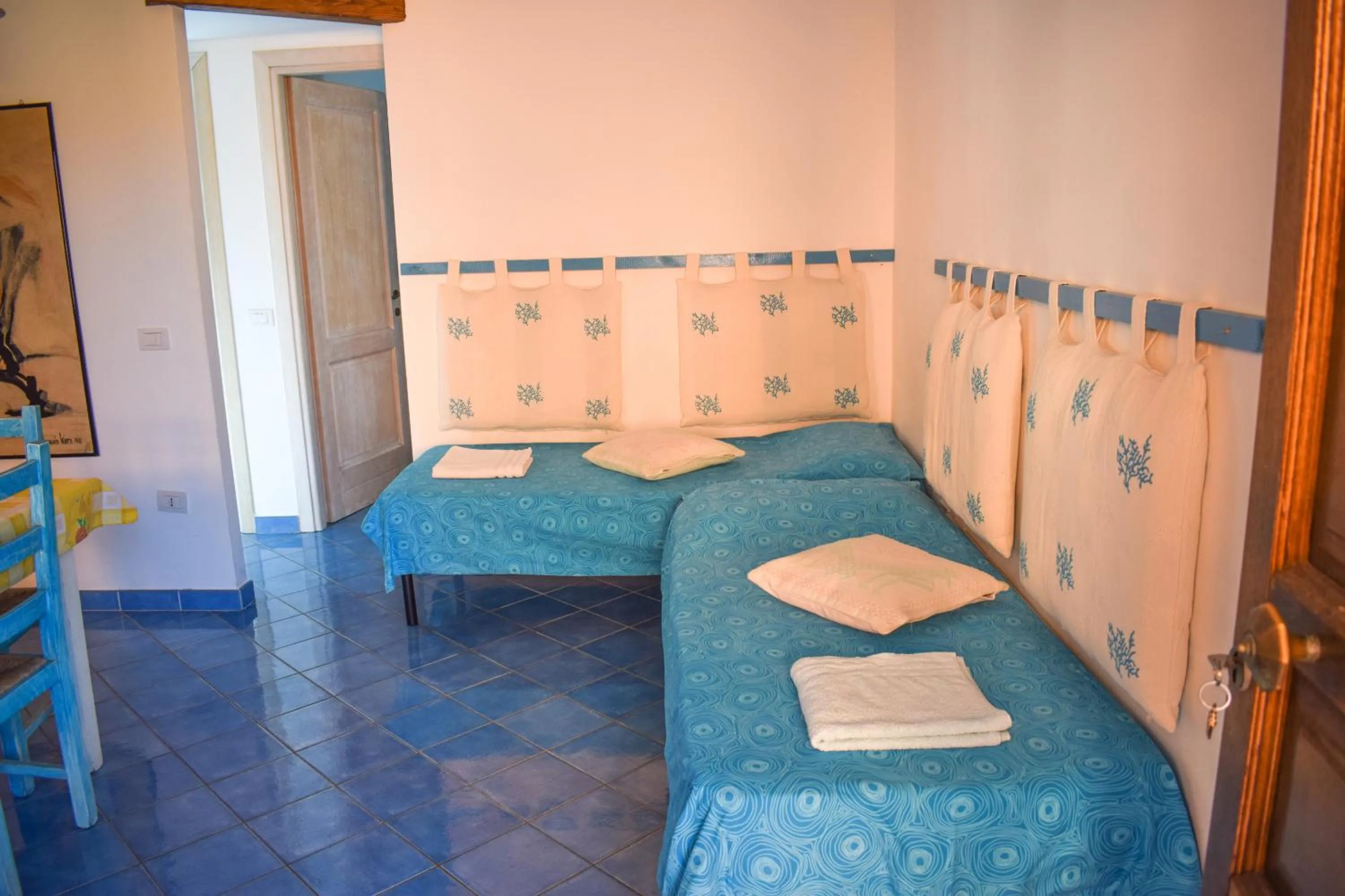 Bed in Tiffany Palau