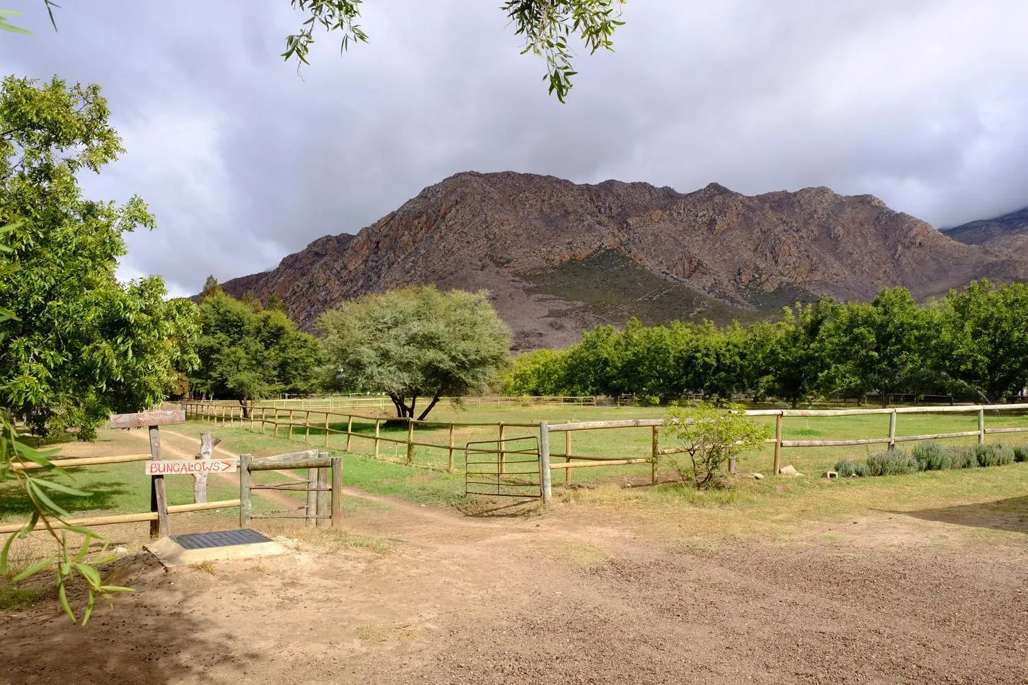 Property building in De Bos Cottages
