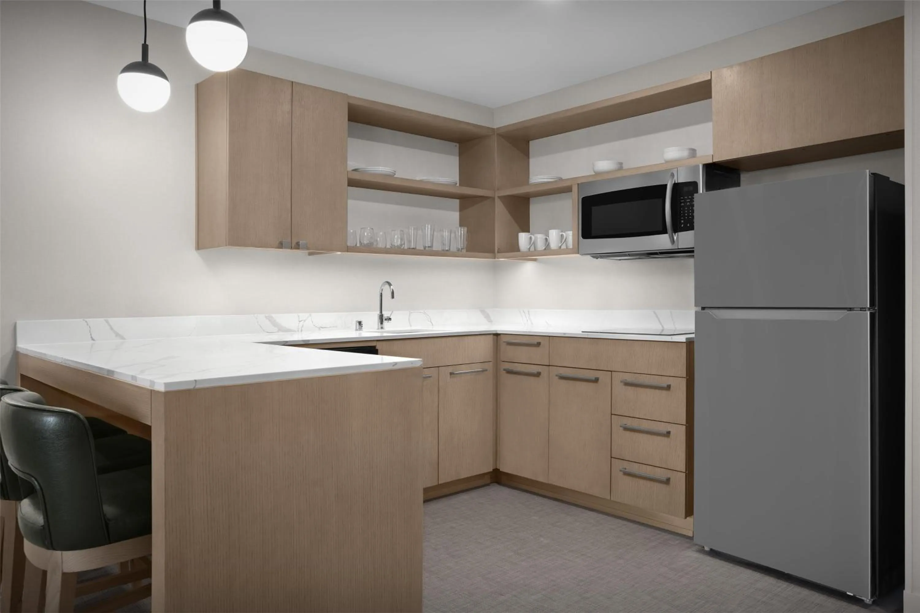 Kitchen or kitchenette in Homewood Suites by Hilton Santa Maria