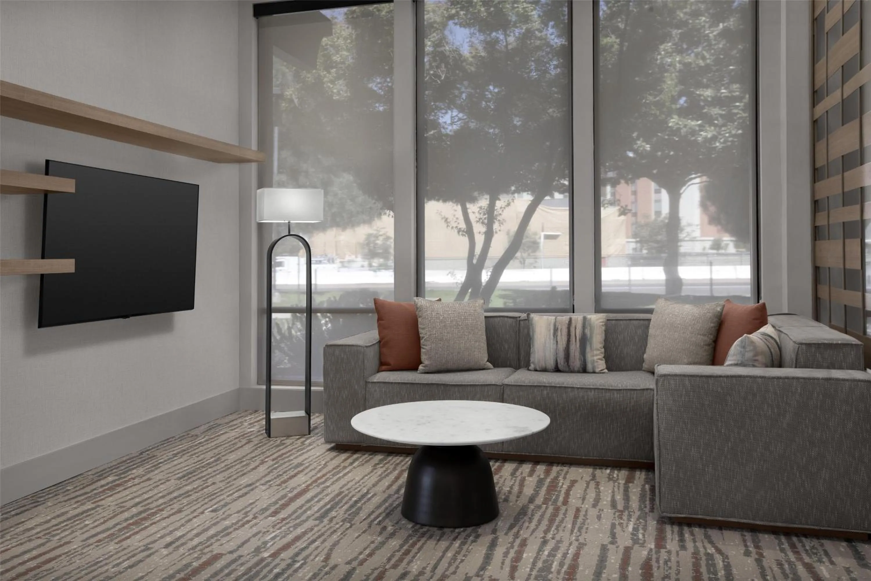 Lobby or reception in Homewood Suites by Hilton Santa Maria