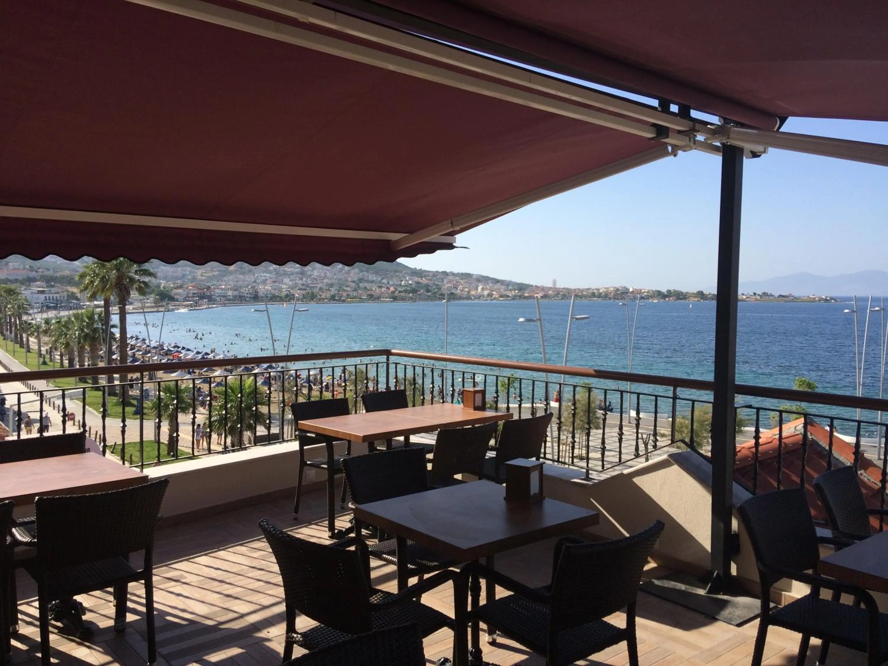 Balcony/Terrace in Focamor Otel