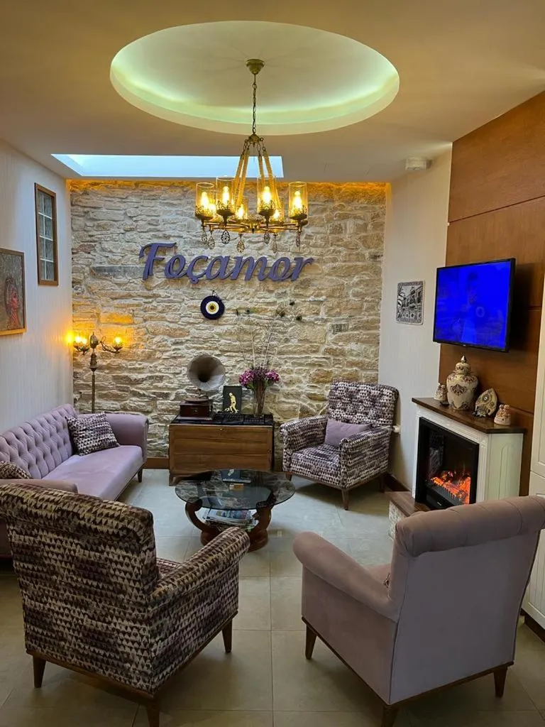 Lobby or reception in Focamor Otel