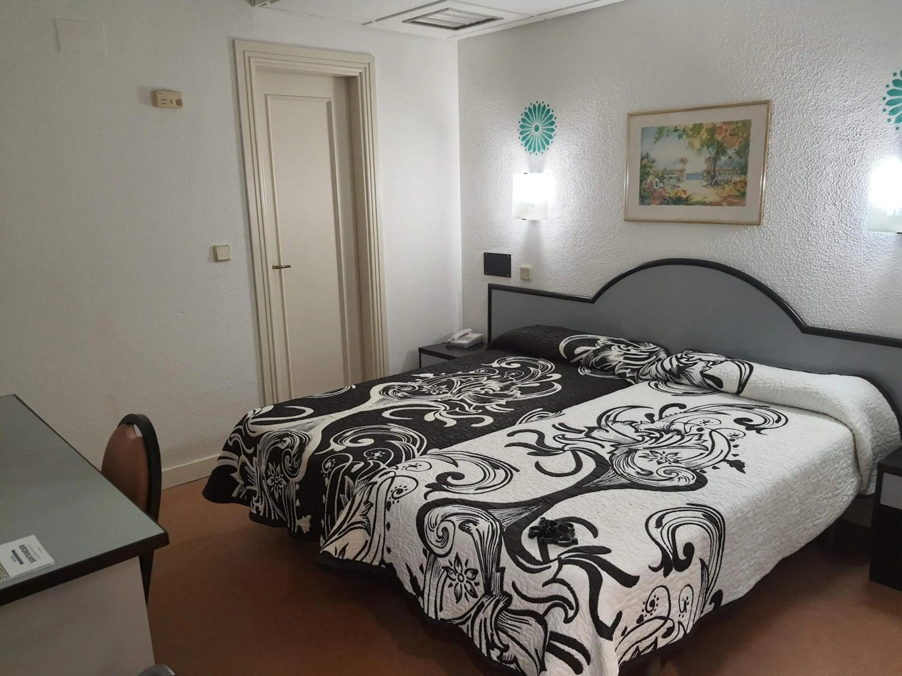 Bed in Hotel Arha Santander