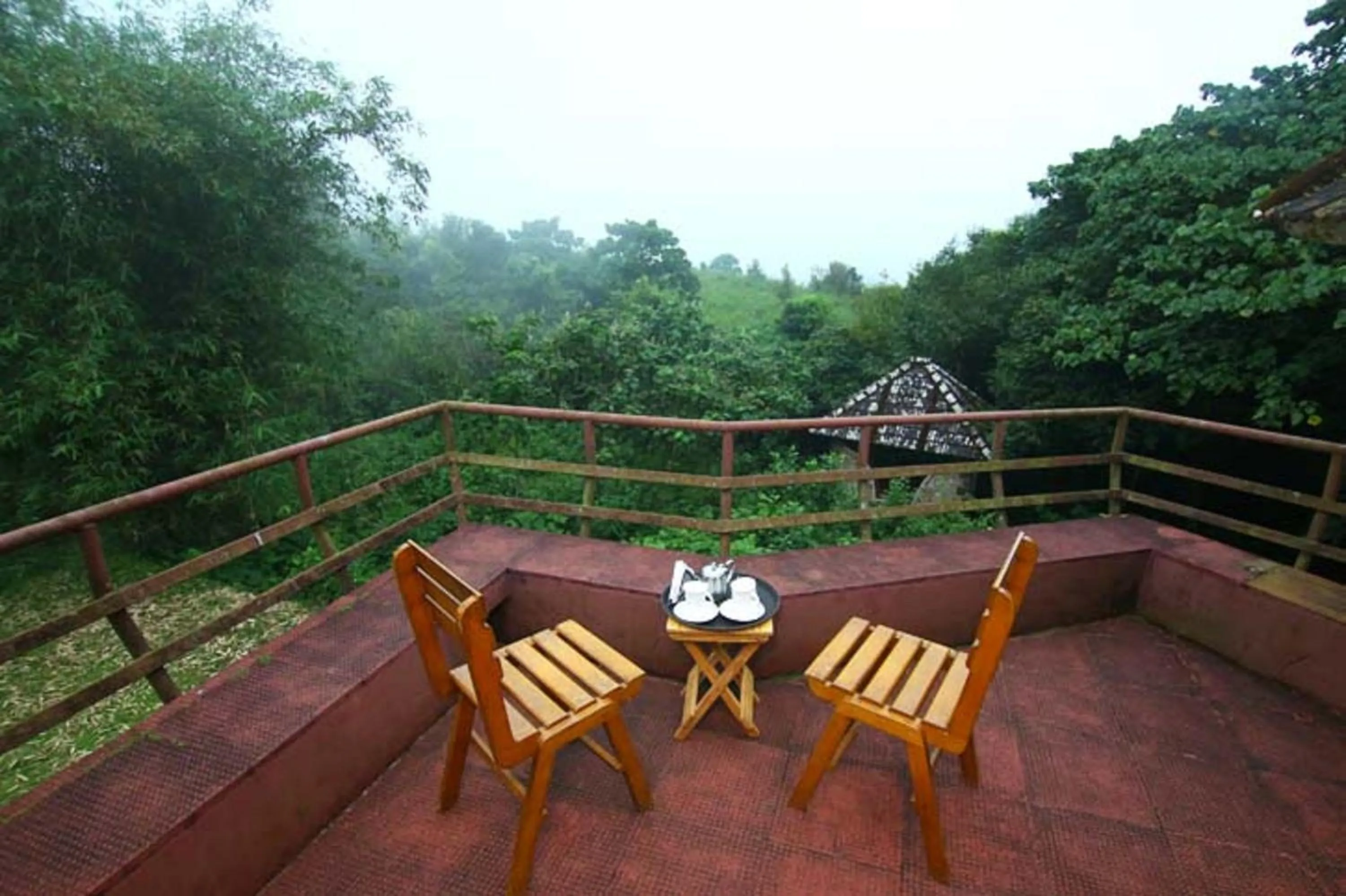 Garden view in Vagamon Heights