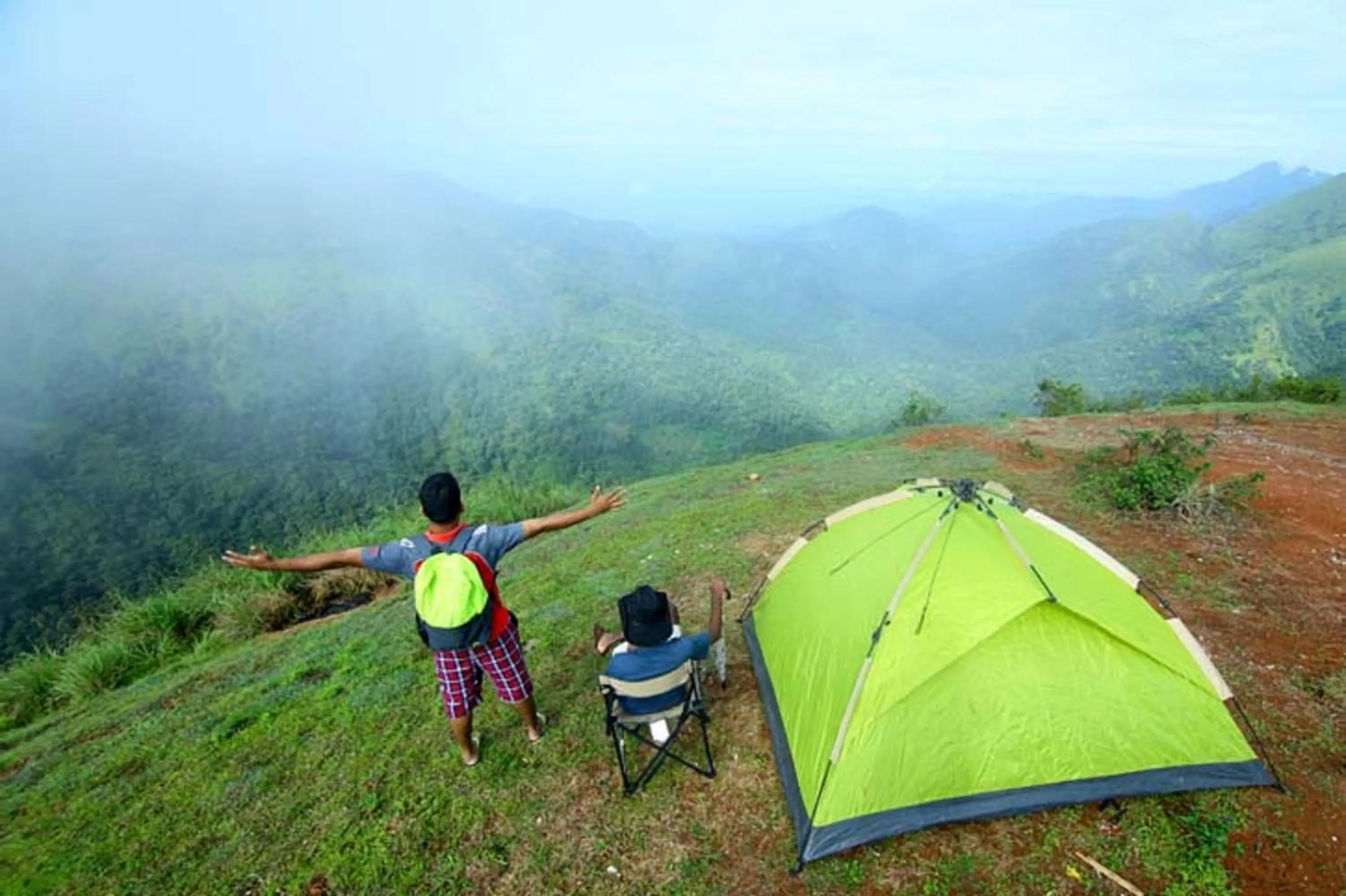 Natural landscape in Vagamon Heights