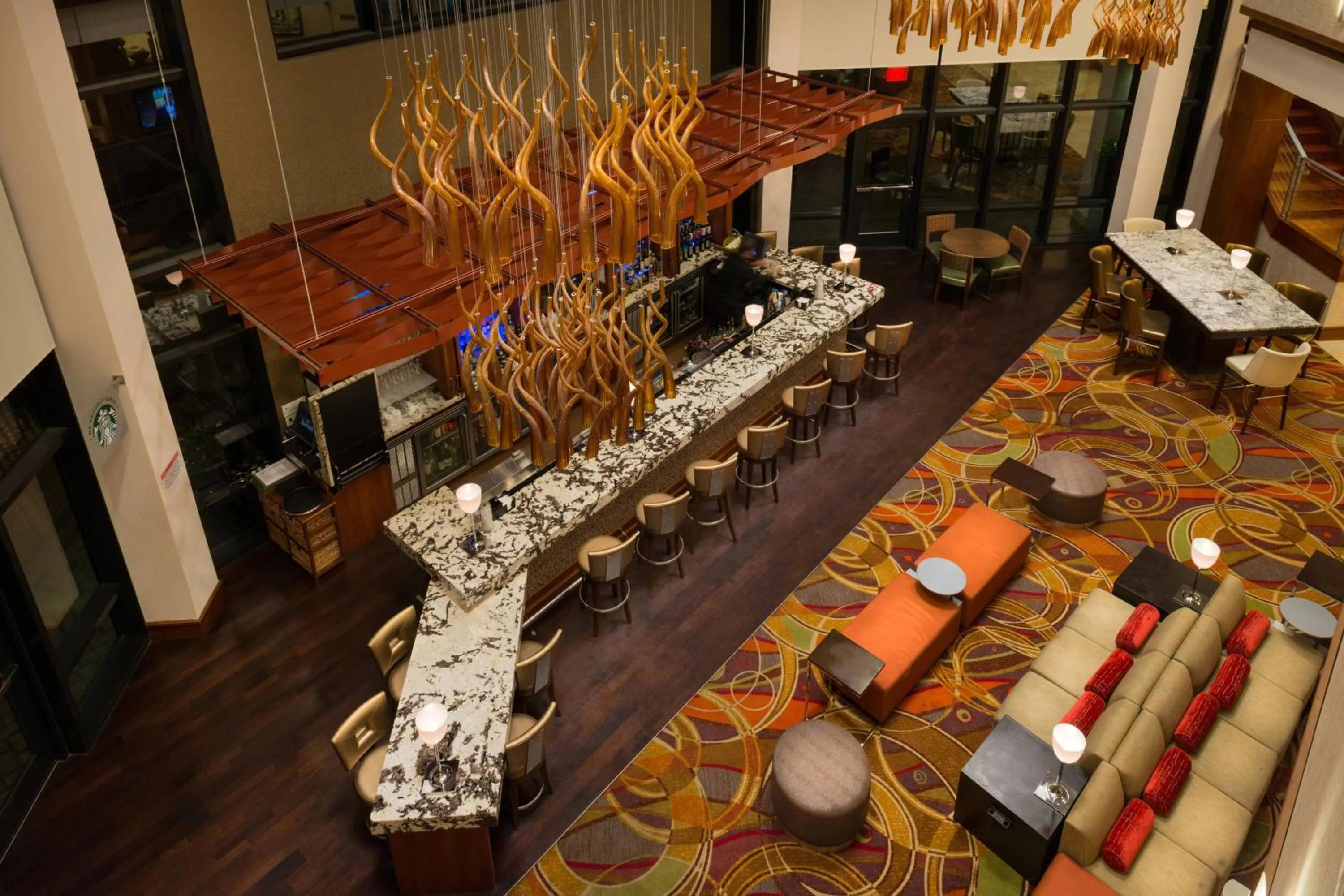 Lobby or reception in Marriott Memphis East