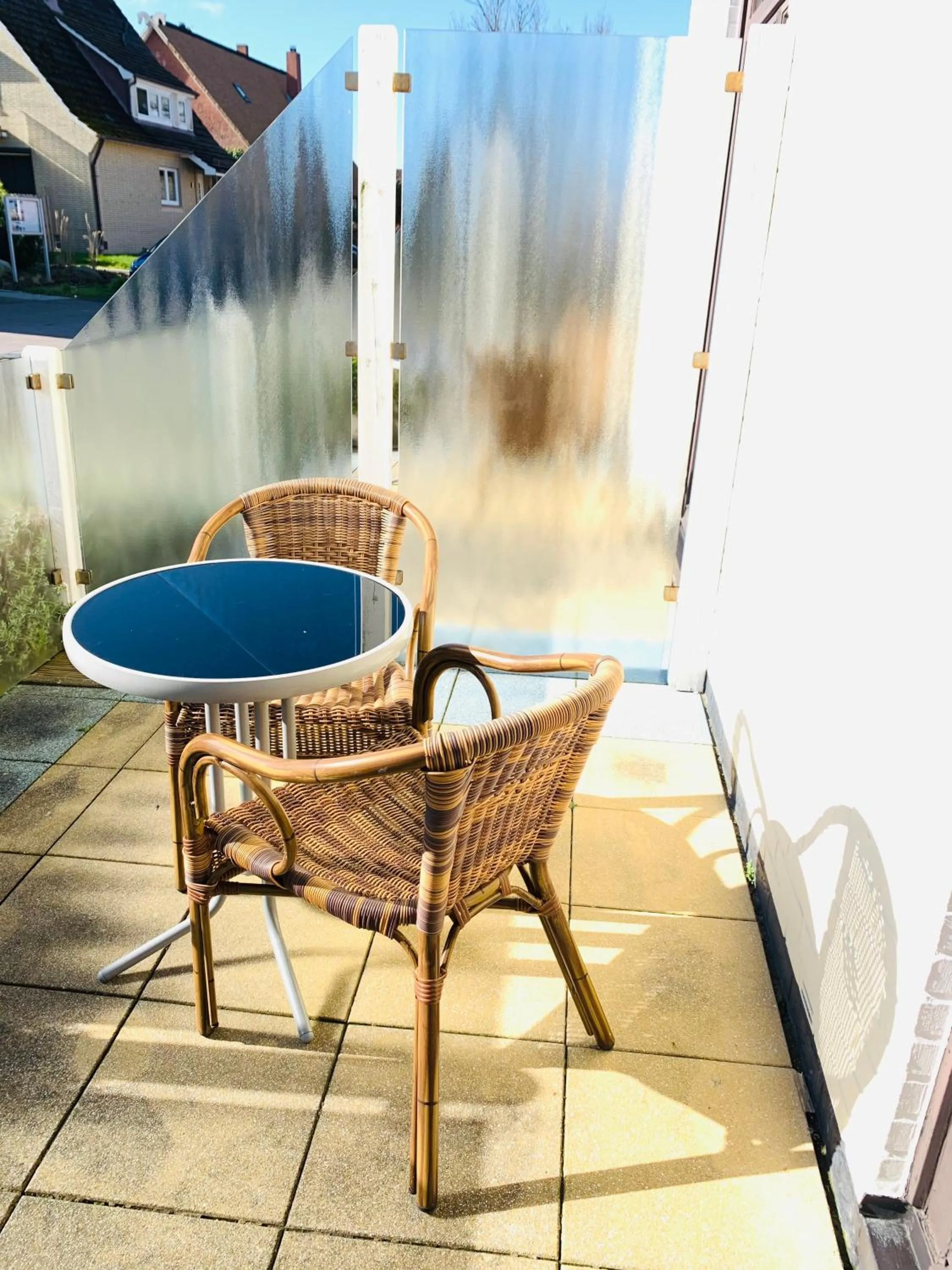 Balcony/Terrace in Aparthotel Kleine Perle