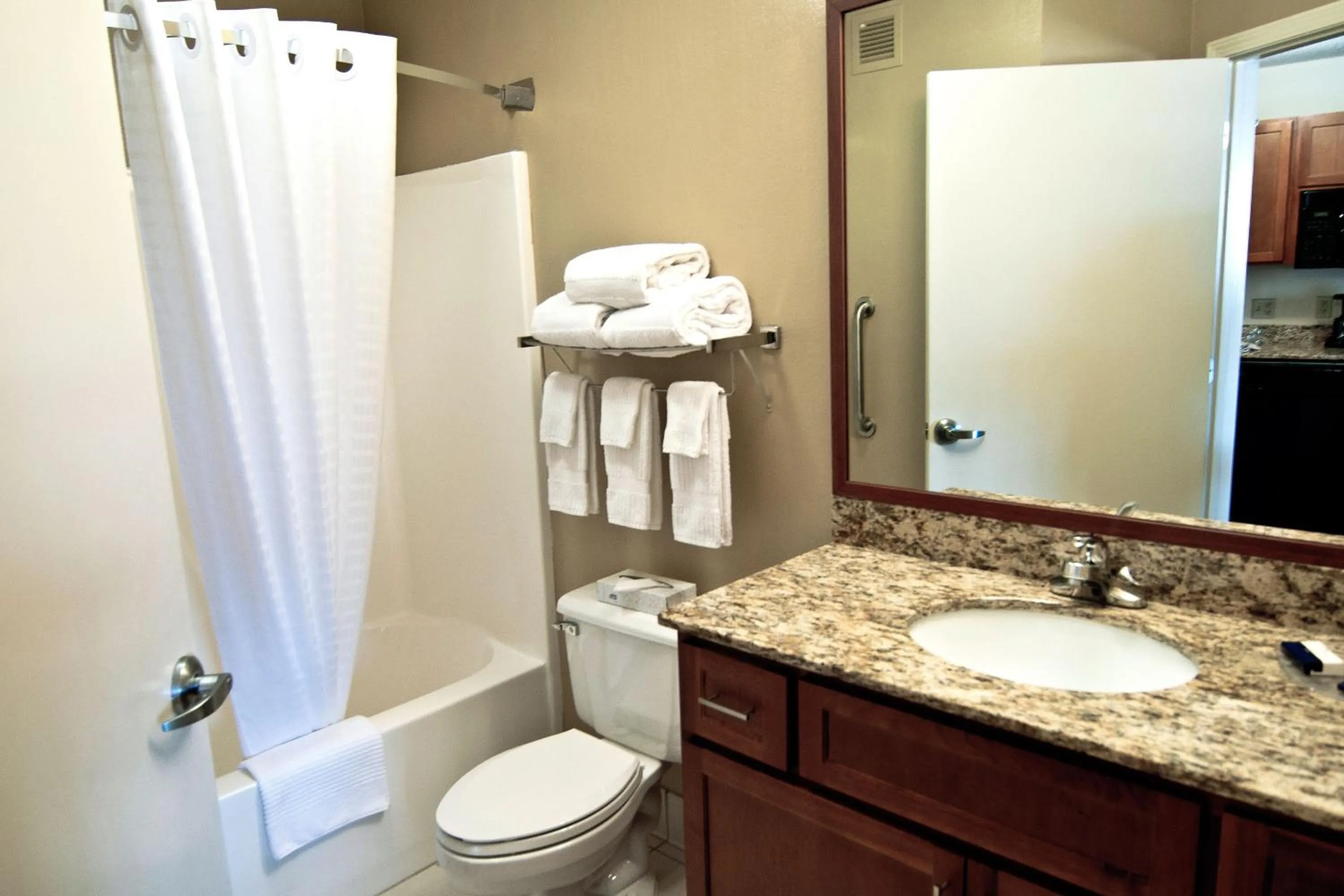 Bathroom in Candlewood Suites Salina by IHG