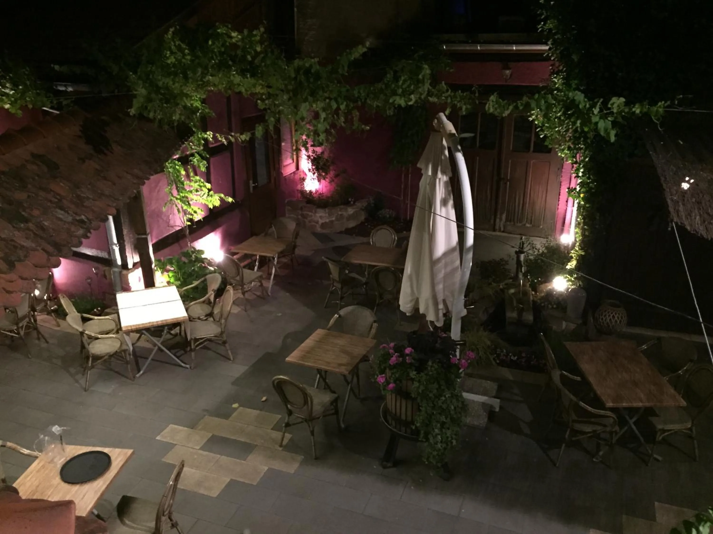 Balcony/Terrace in Auberge Le Meisenberg
