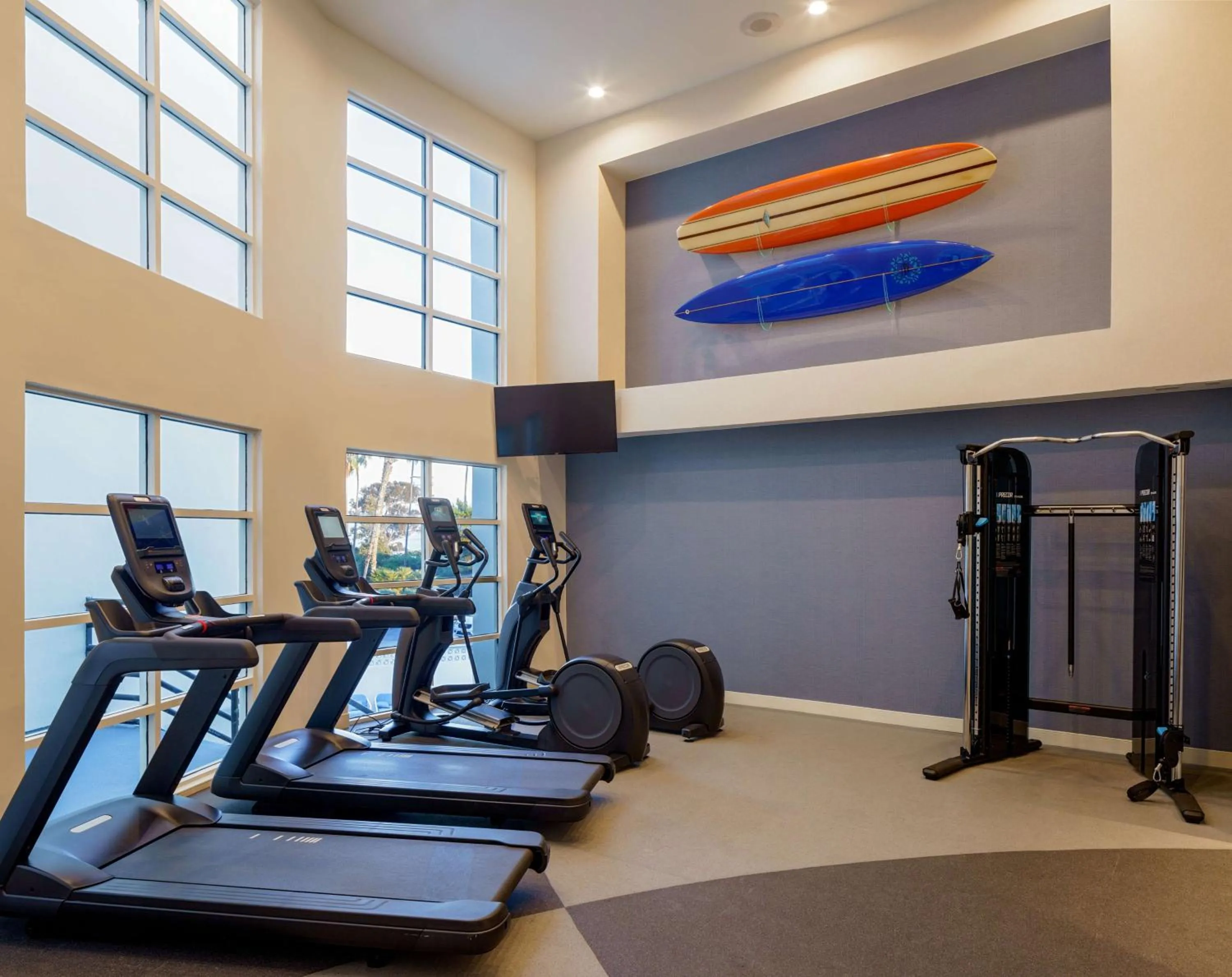 Fitness centre/facilities in DoubleTree Suites by Hilton Doheny Beach