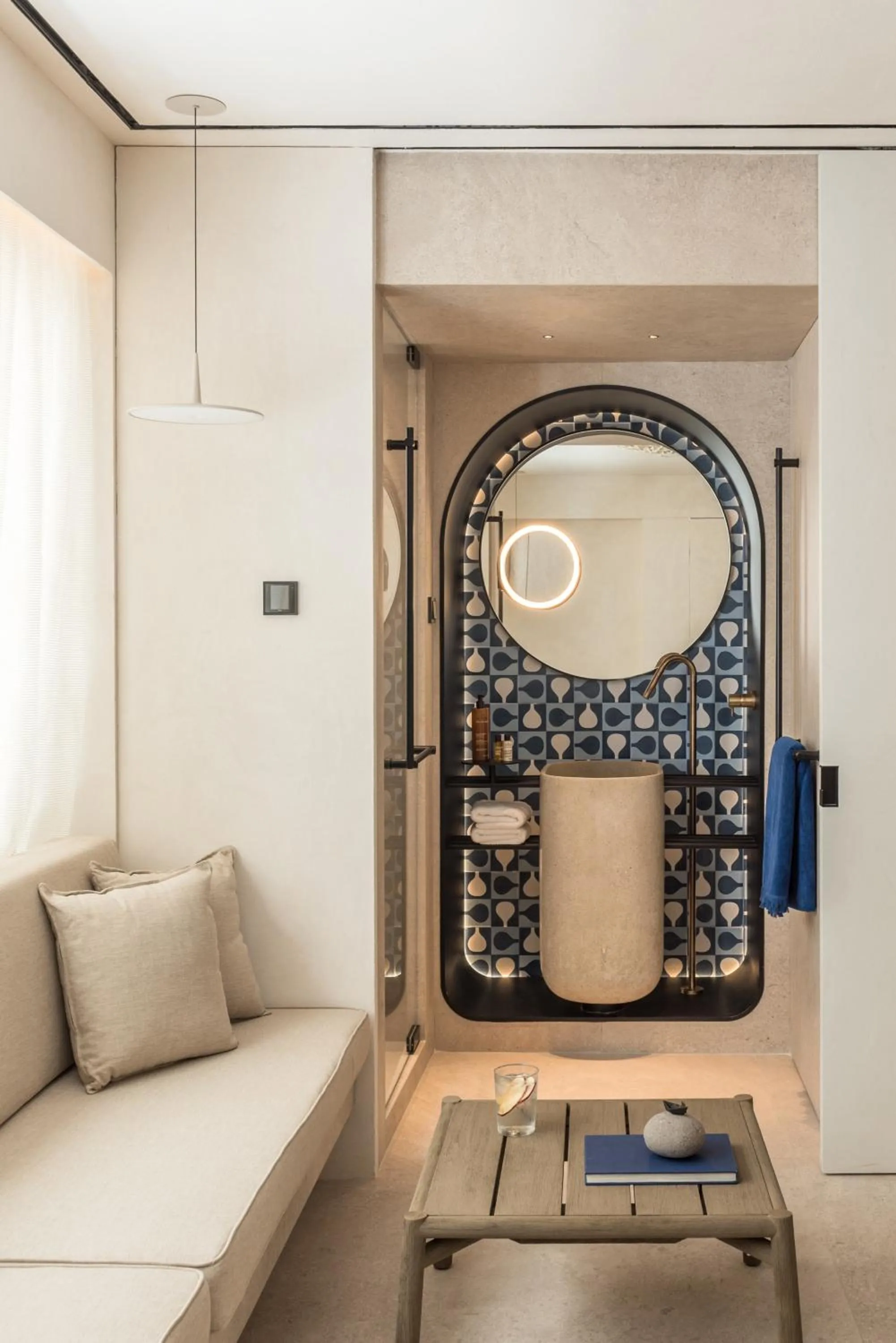 Bathroom in Hotel Senia