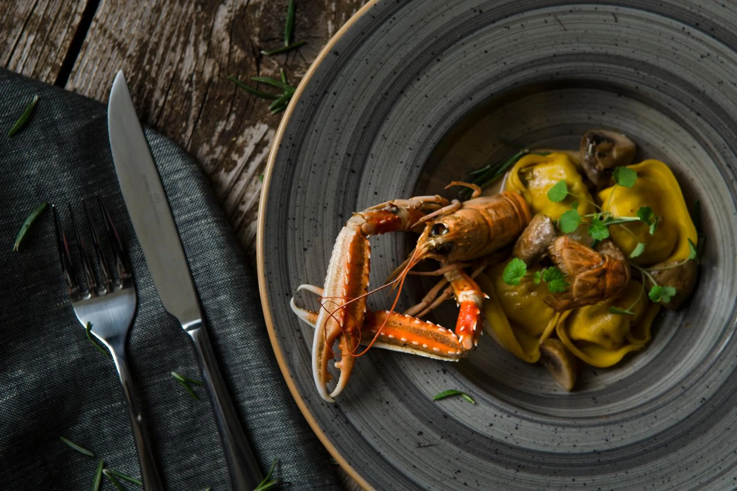 Food close-up in Hotel Senia